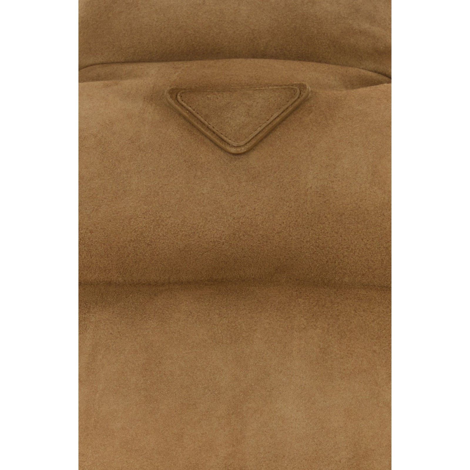 Prada PRADA Biscuit Suede Sleevless Down Jacket New & Authentic (M Size US XL / EU 56 / 4 - 3 Thumbnail