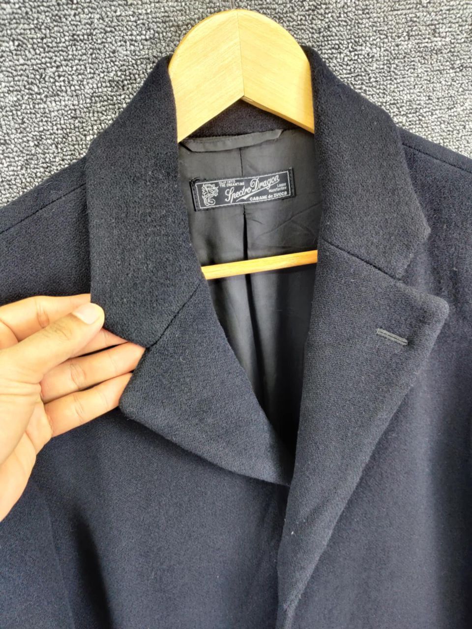 CABANE de ZUCCa Vintage Cabane De Zucca Wool Single Breasted Coat Size US S / EU 44-46 / 1 - 4 Thumbnail