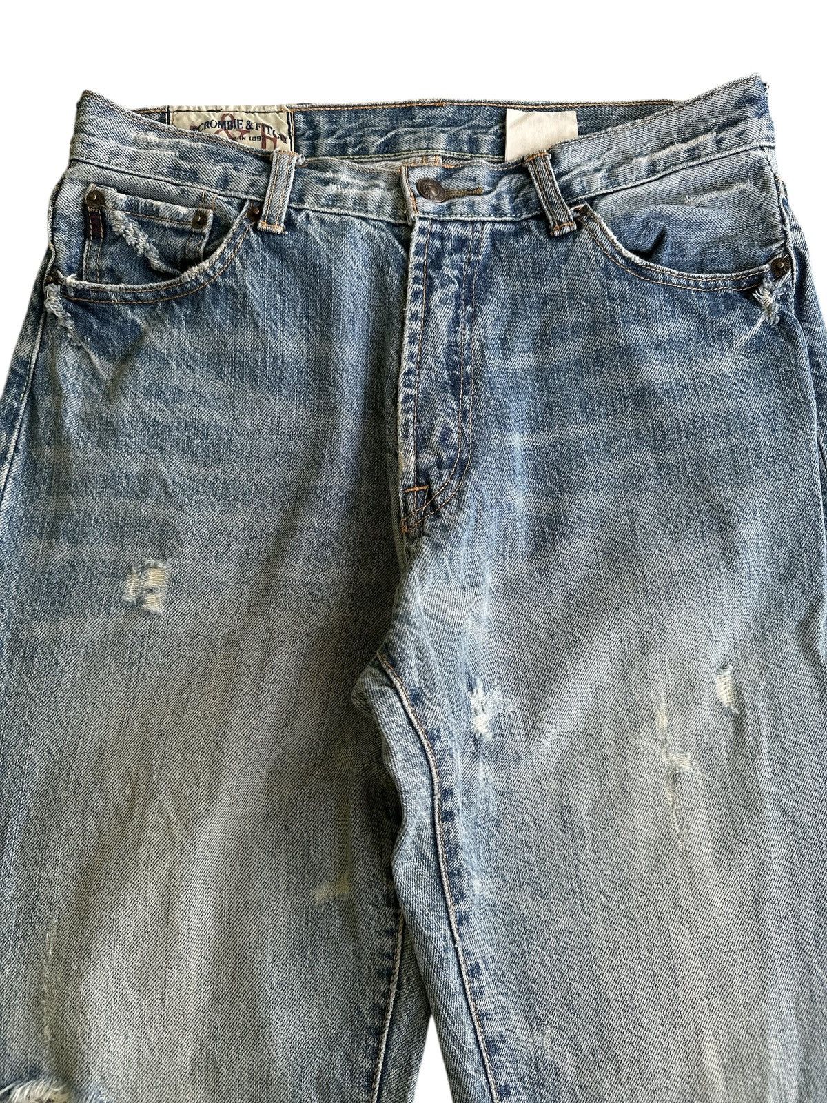 Japanese Brand Abercrombie & Fitfth Lightblue Denim🎌💥 Size US 30 / EU 46 - 5 Thumbnail