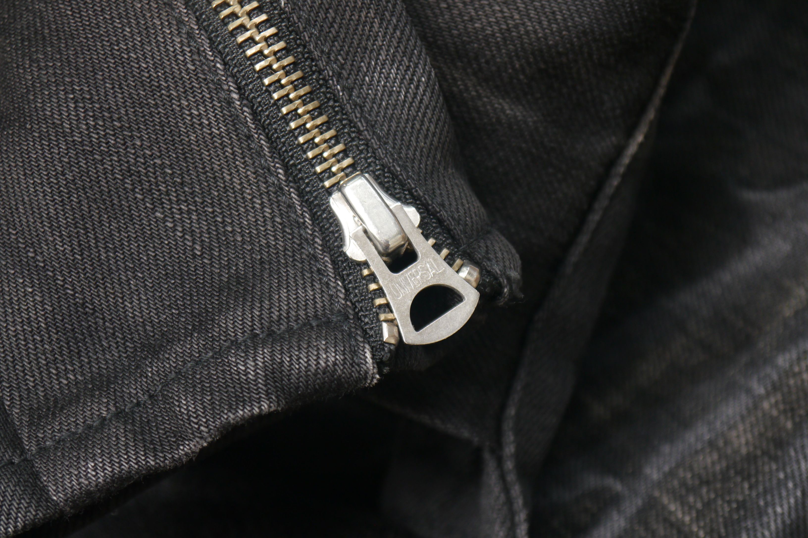 Japanese Brand (P300) DELAY by Win & Sons Black Washed Denim Jumpsuit Sz 2 Size US 34 / EU 50 - 14 Thumbnail