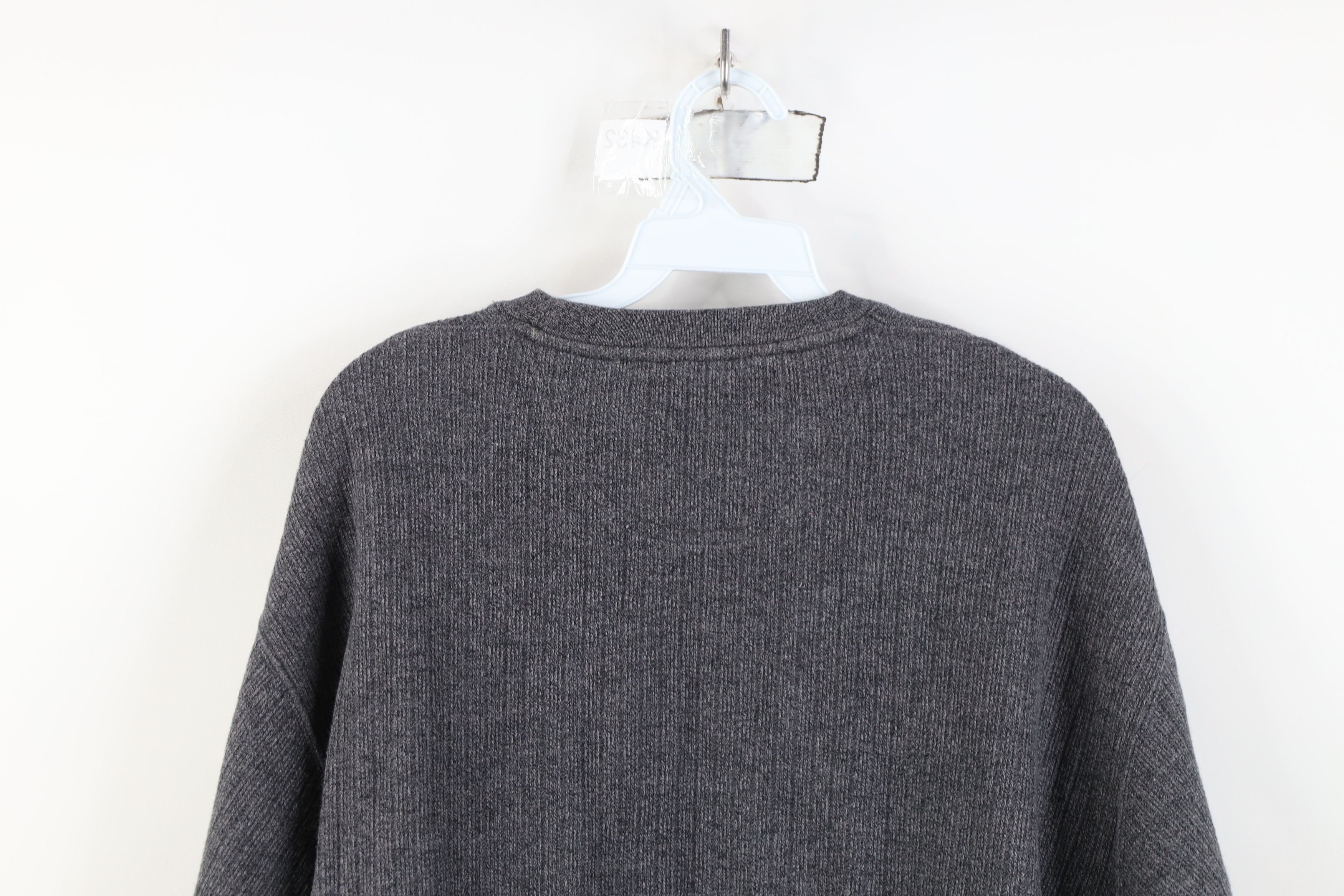 Vintage Vintage 90s Streetwear Ribbed Knit Long Sleeve T-Shirt Size US L / EU 52-54 / 3 - 10 Thumbnail