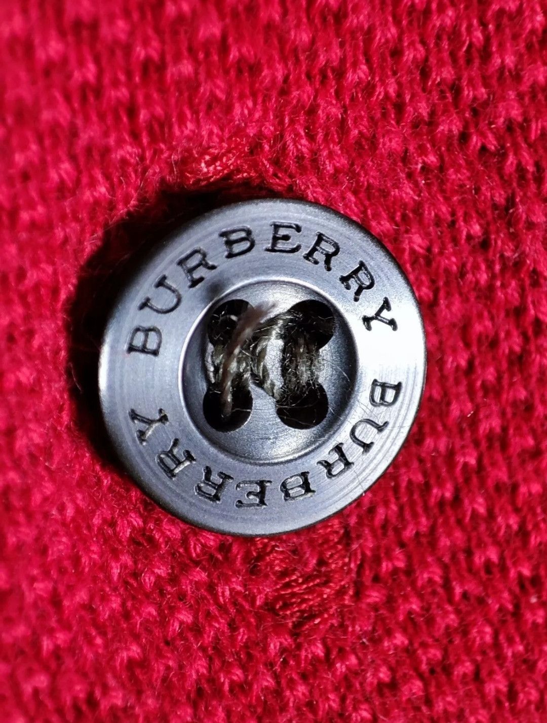 Burberry Burberry Polo S red Size US S / EU 44-46 / 1 - 5 Thumbnail