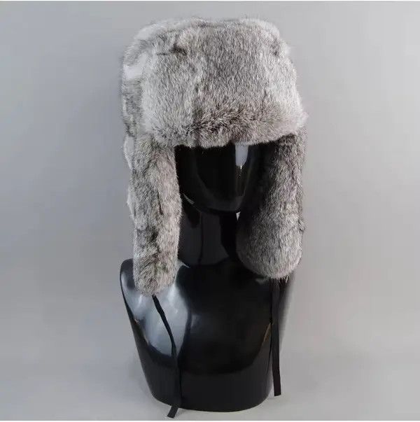 Other Akahori x Akira Warm Fur Bomber Hat With Earflaps Size ONE SIZE - 1 Thumbnail