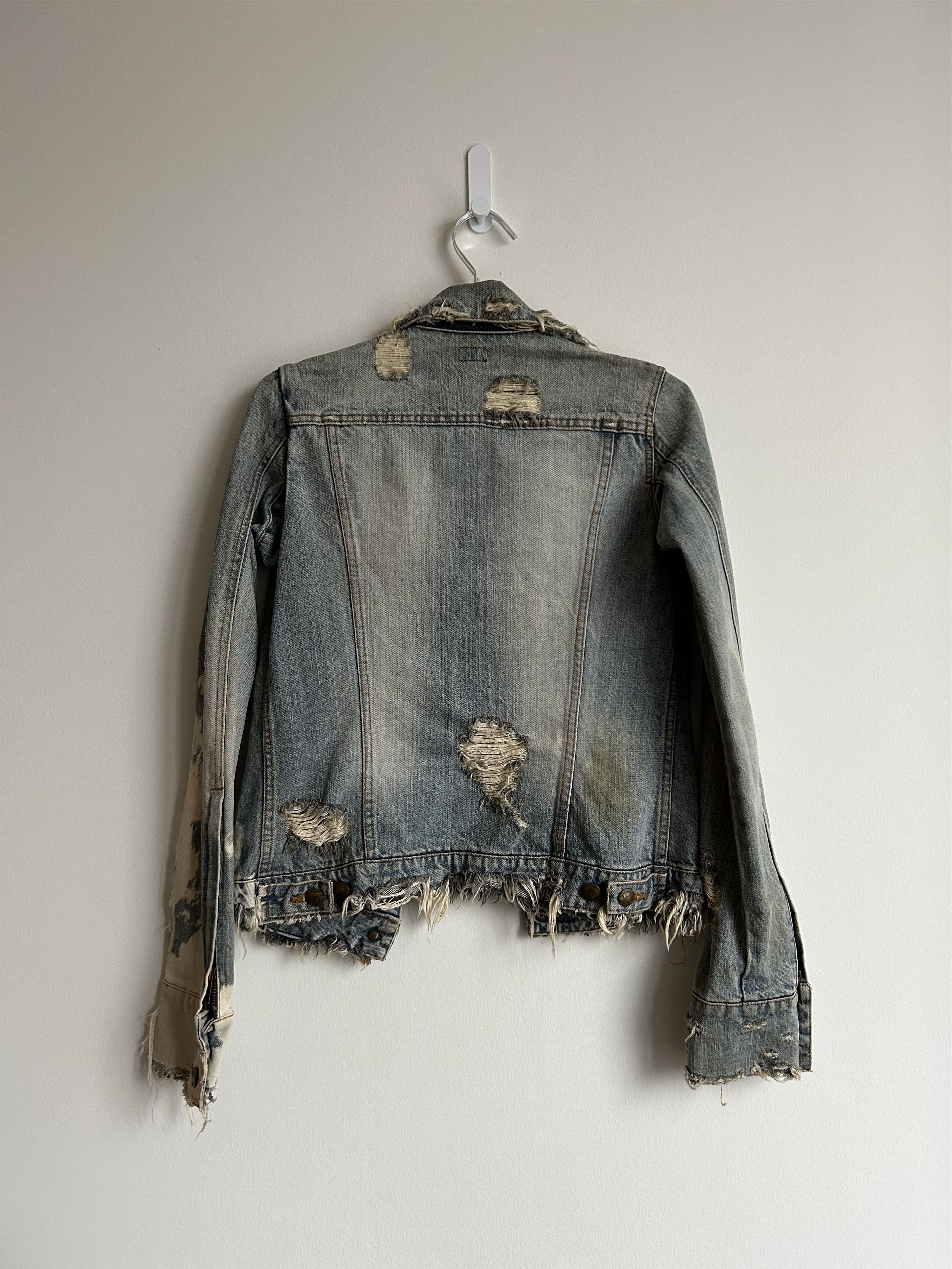 Le Grande Bleu (L.G.B.) L.G.B. Crash Denim Jacket Size US XS / EU 42 / 0 - 2 Thumbnail