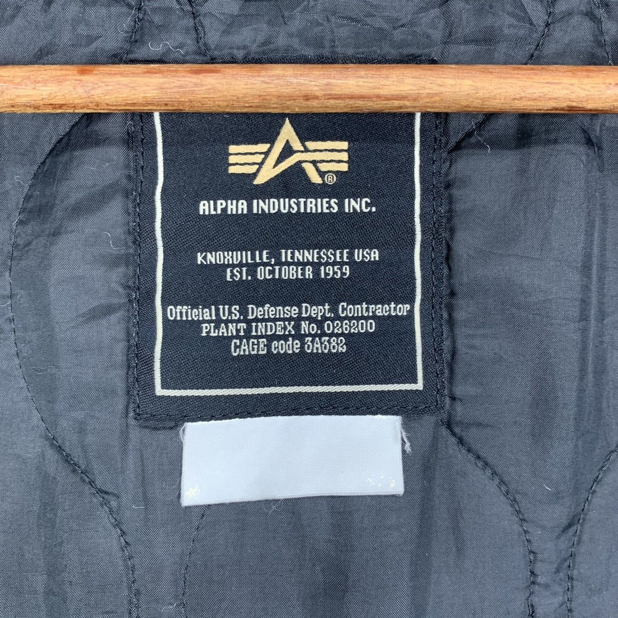 Alpha Industries × Vintage Vintage Alpha Industries Military Parka Jacket Size US L / EU 52-54 / 3 - 8 Thumbnail