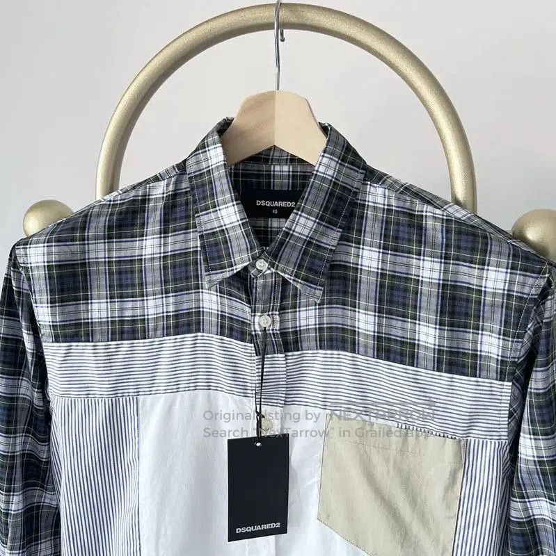 Dsquared2 DSQUARED2 Multicolor Long Sleeve Shirt for Men . Size US S / EU 44-46 / 1 - 2 Thumbnail