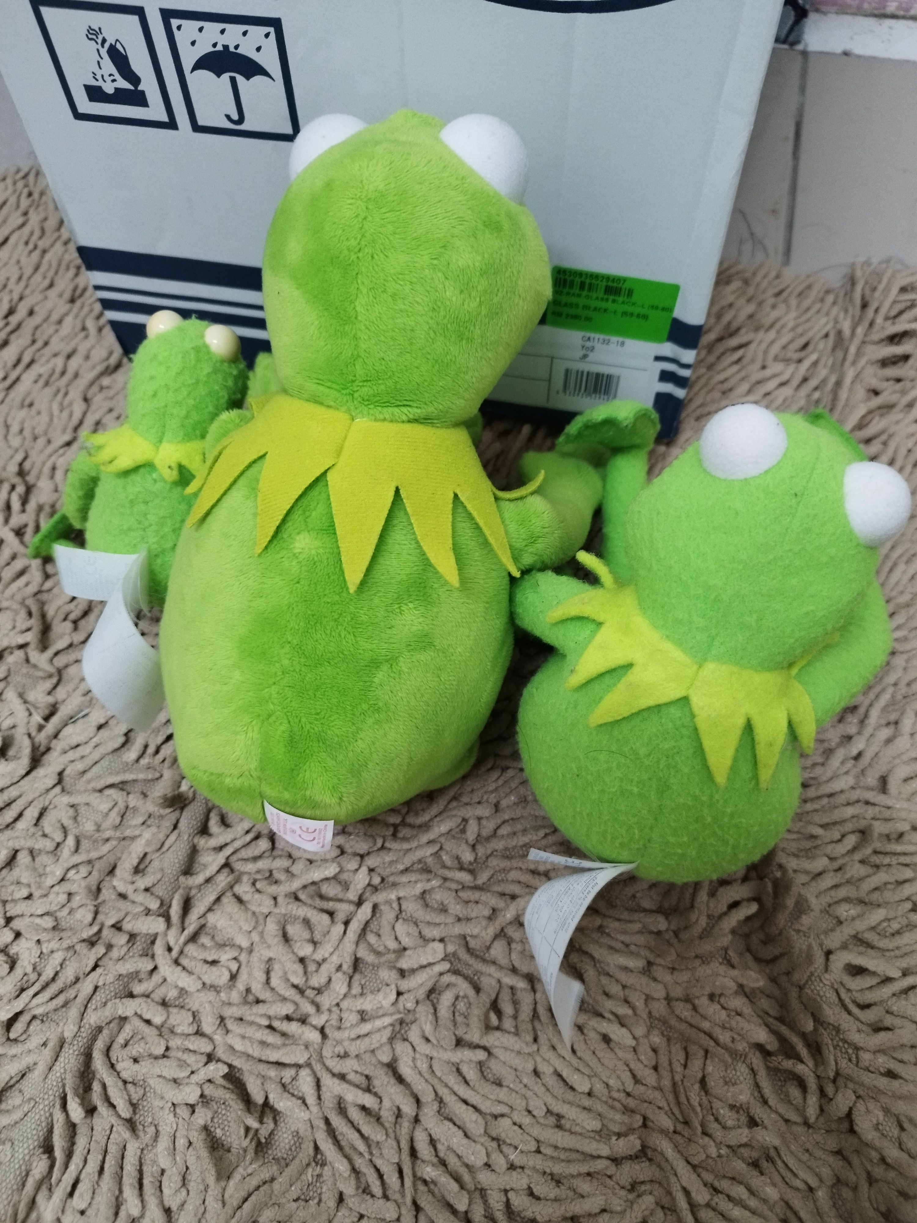 Vintage Vintage Muppets Kermit the Frog Plush Doll Toys Size ONE SIZE - 5 Thumbnail