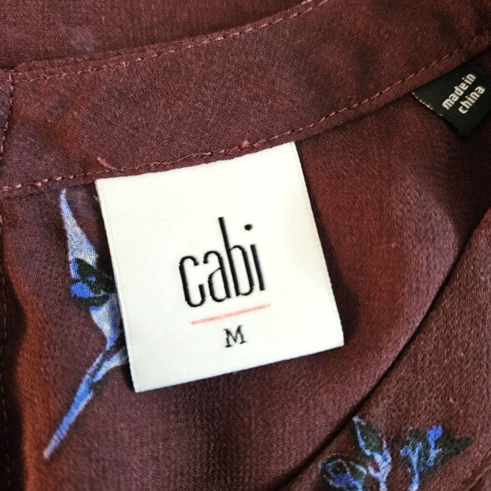 Vintage **Cabi 3444 Women's Medium Floral Blouse** User: **Cabi 3444 Women's Medium Floral Blouse** Size M / US 6-8 / IT 42-44 - 5 Thumbnail