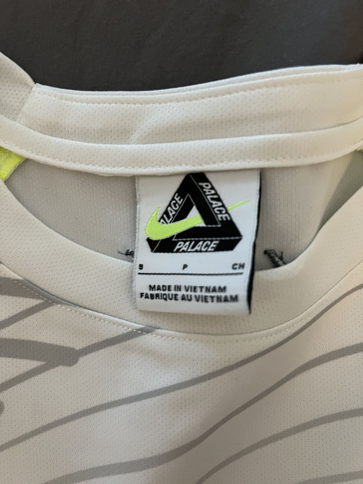 Palace Palace x Nike Total P90 Jersey White Size US S / EU 44-46 / 1 - 4 Thumbnail