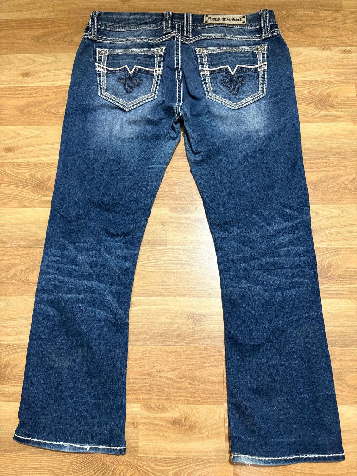 Rock Revival Rock Revival "Jacklyn Boot" Jeans - Size 33 (Fits 35-36) Size US 33 - 2 Thumbnail