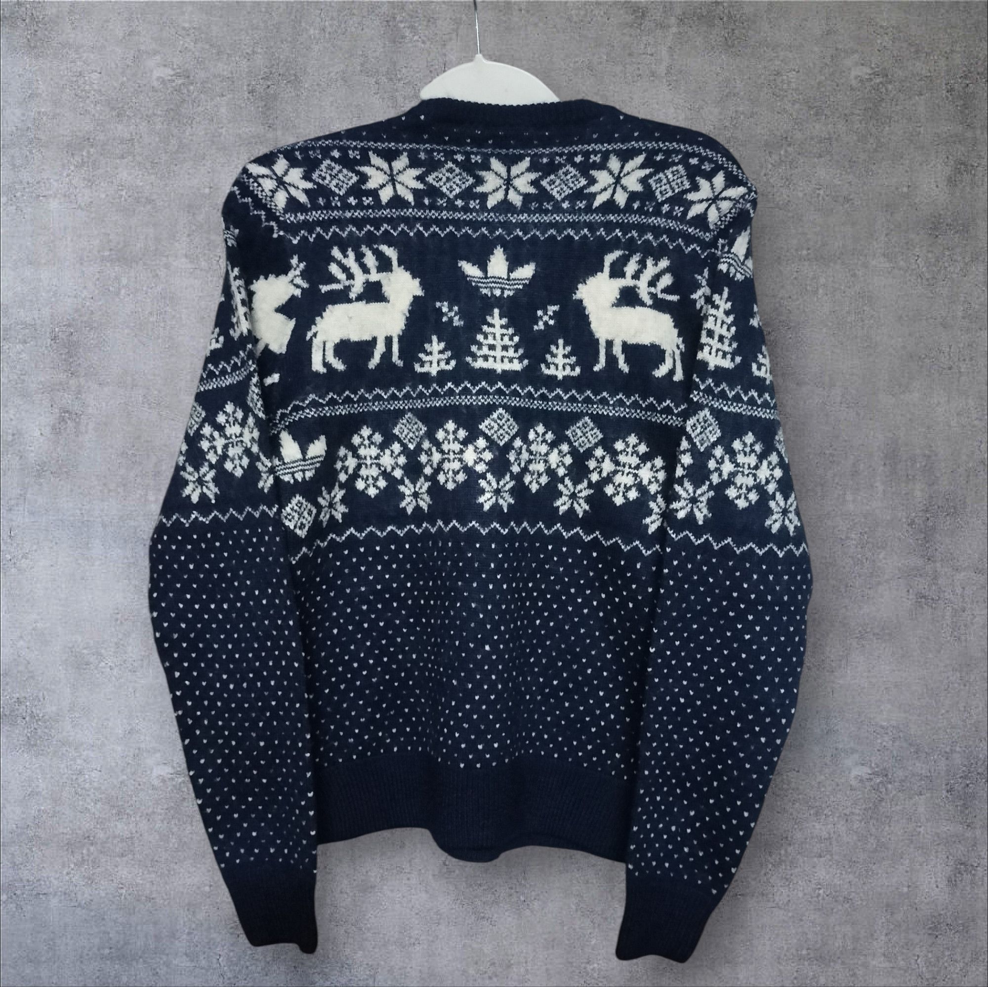 Adidas Adidas Knitwear Wool Fashion Snow Sweatshirts Size US S / EU 44-46 / 1 - 2 Thumbnail