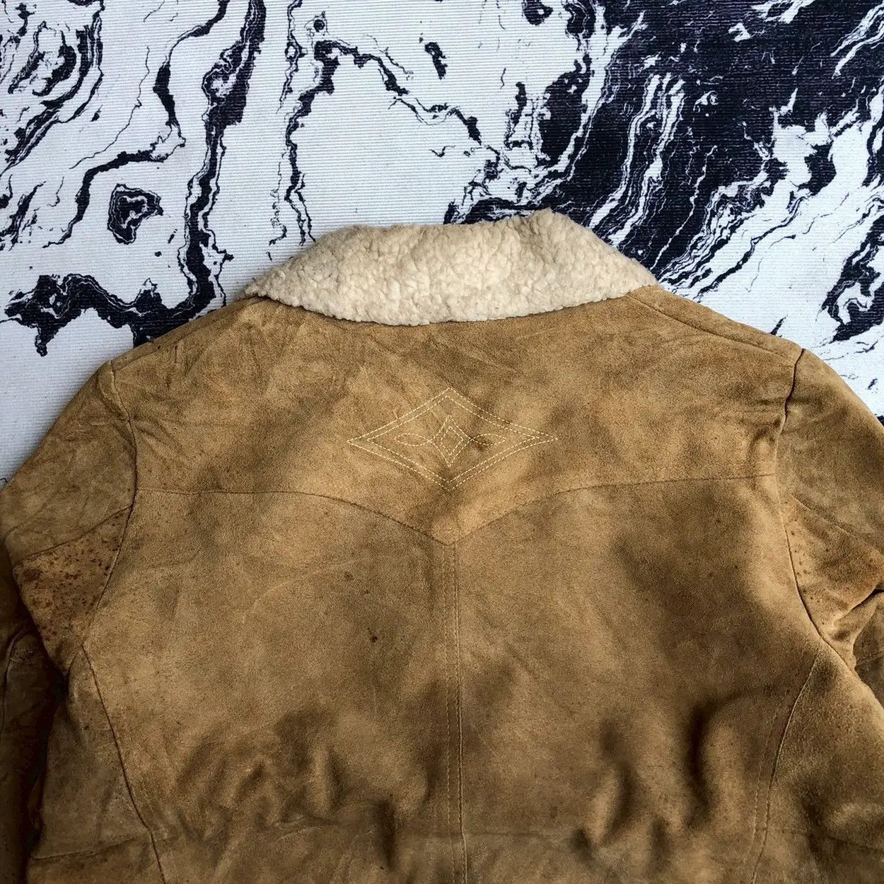 Levi's Vintage Clothing Extremely RARE Vintage Levis 60s Suede Leather Sherpa Jacket Size US L / EU 52-54 / 3 - 5 Thumbnail