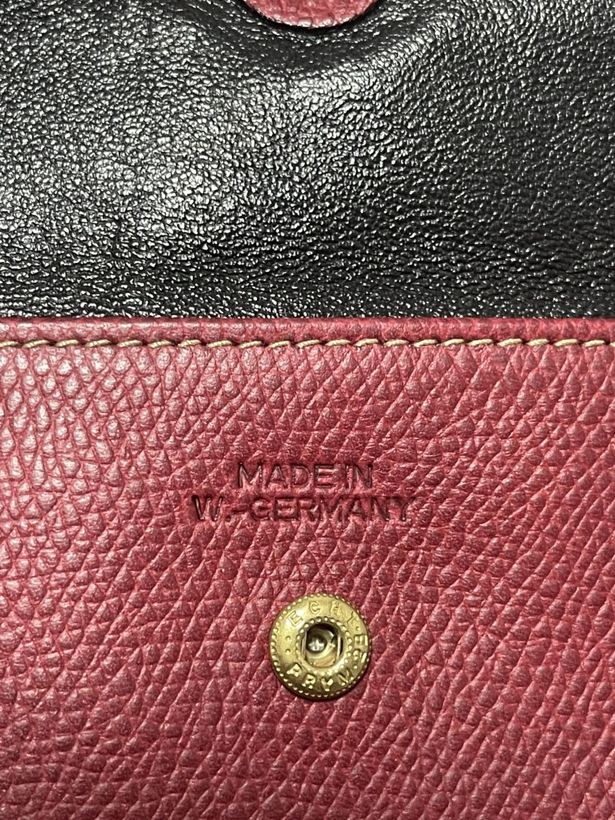 Jil Sander Jil Sander Vintage RARE Leather Folding Wallet West Germany Size ONE SIZE - 11 Thumbnail