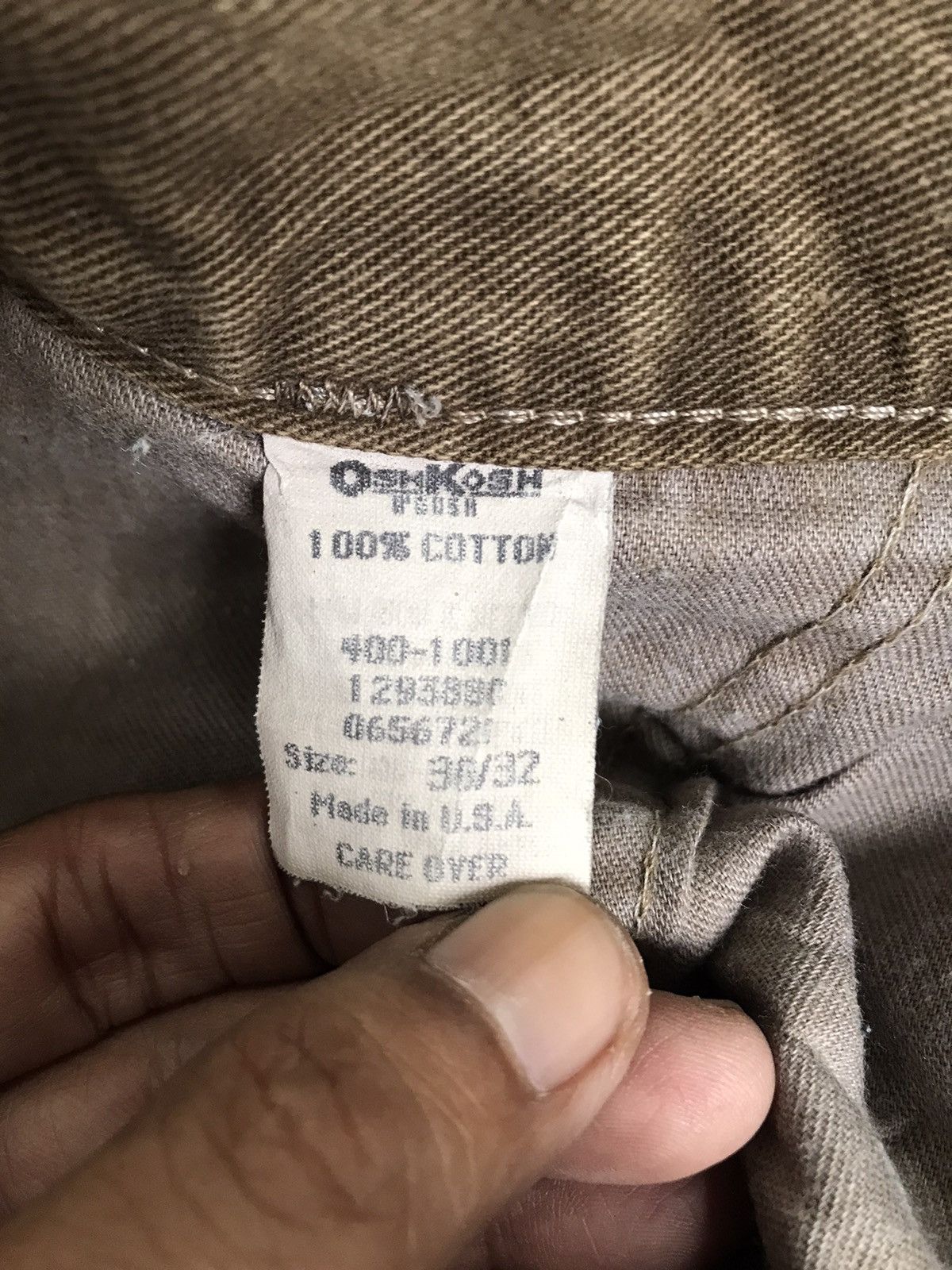 Japanese Brand × Oshkosh × Vintage Vintage oshk kosh usa x Japanese brand Size US 28 / EU 44 - 5 Thumbnail