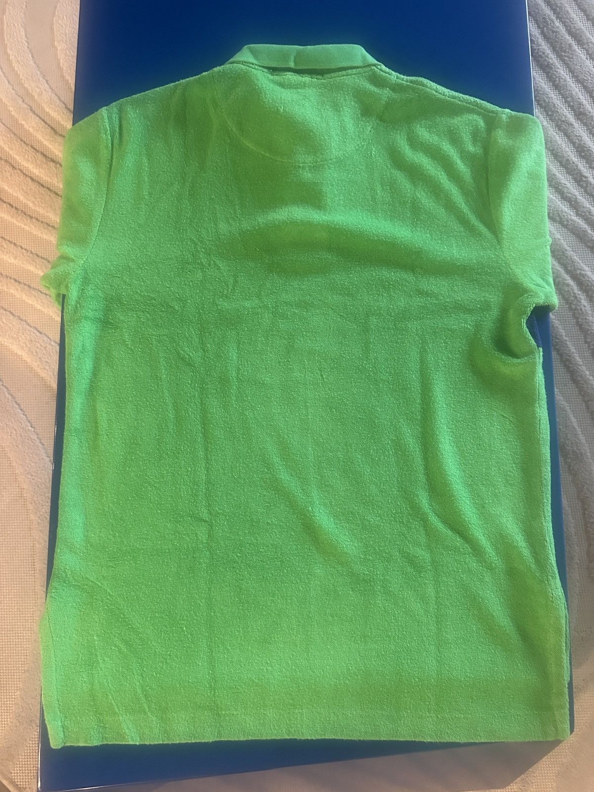 Polo Ralph Lauren Polo Ralph Lauren Green Fuzzy Polo Size US S / EU 44-46 / 1 - 2 Thumbnail