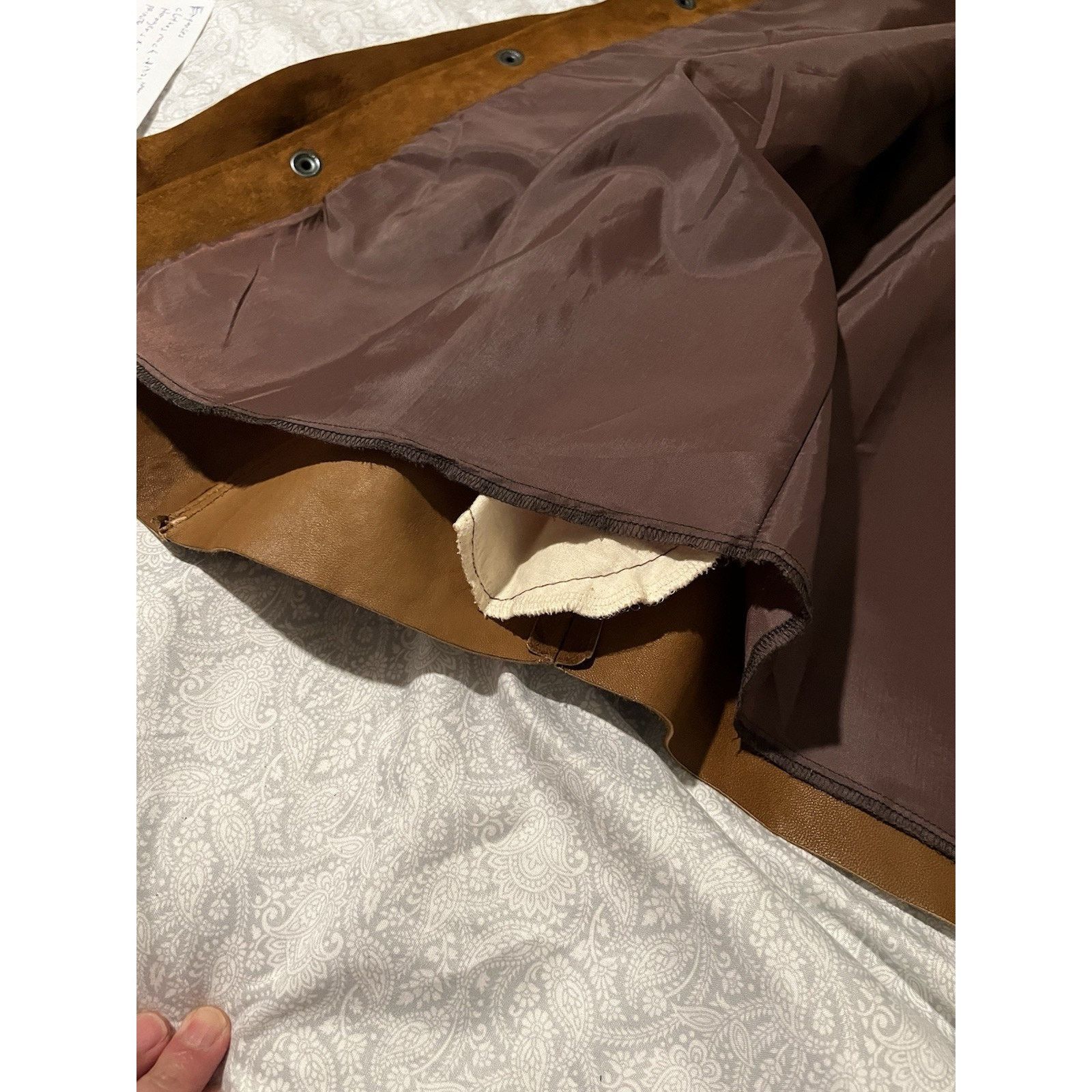 Other Vintage Great Things Canada Suede Leather Jacket 42 Western Size US L / EU 52-54 / 3 - 12 Thumbnail