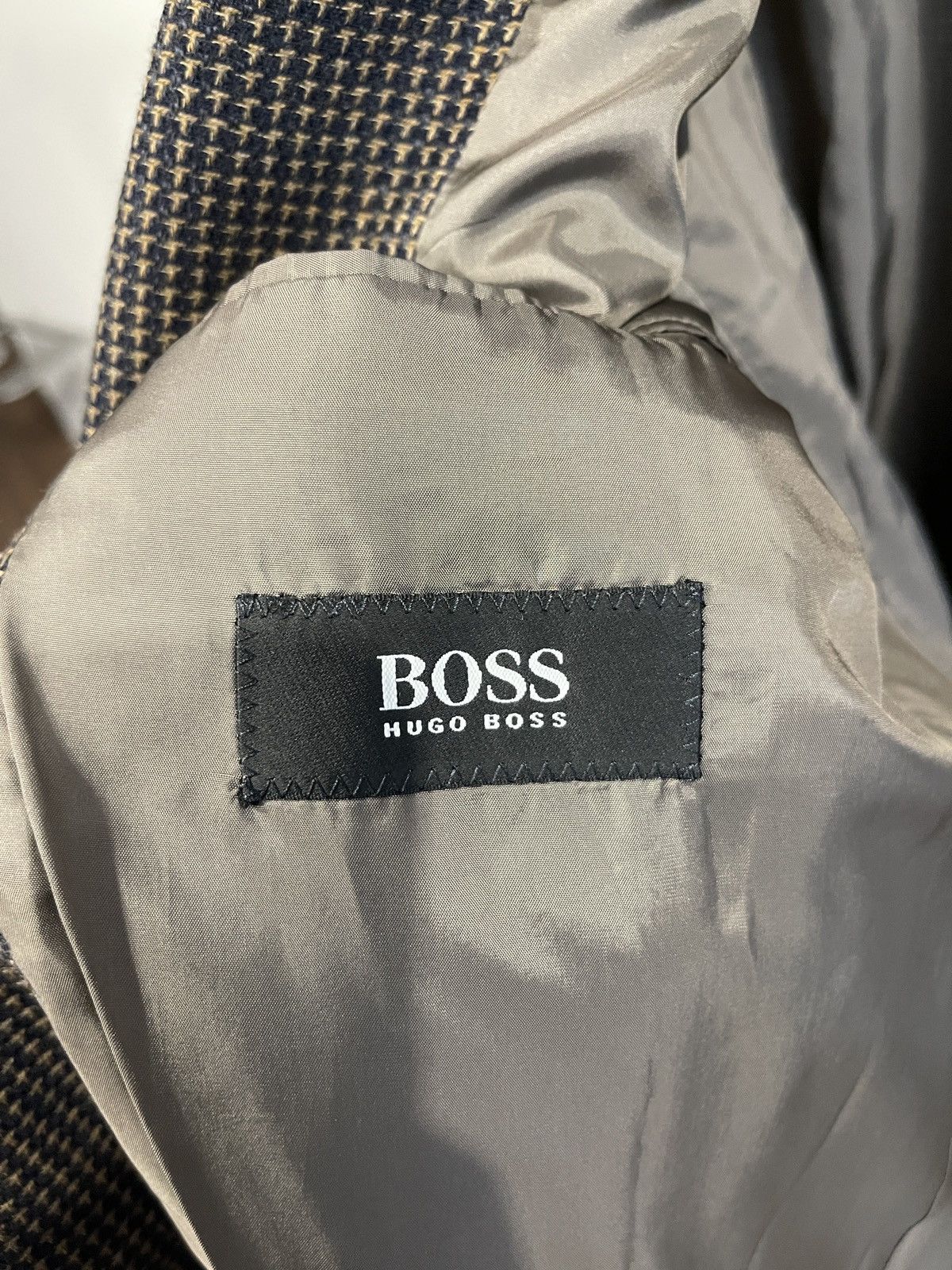 Hugo Vintage Hugo boss blazer wool classic jacket sport coat Size 46L - 7 Thumbnail