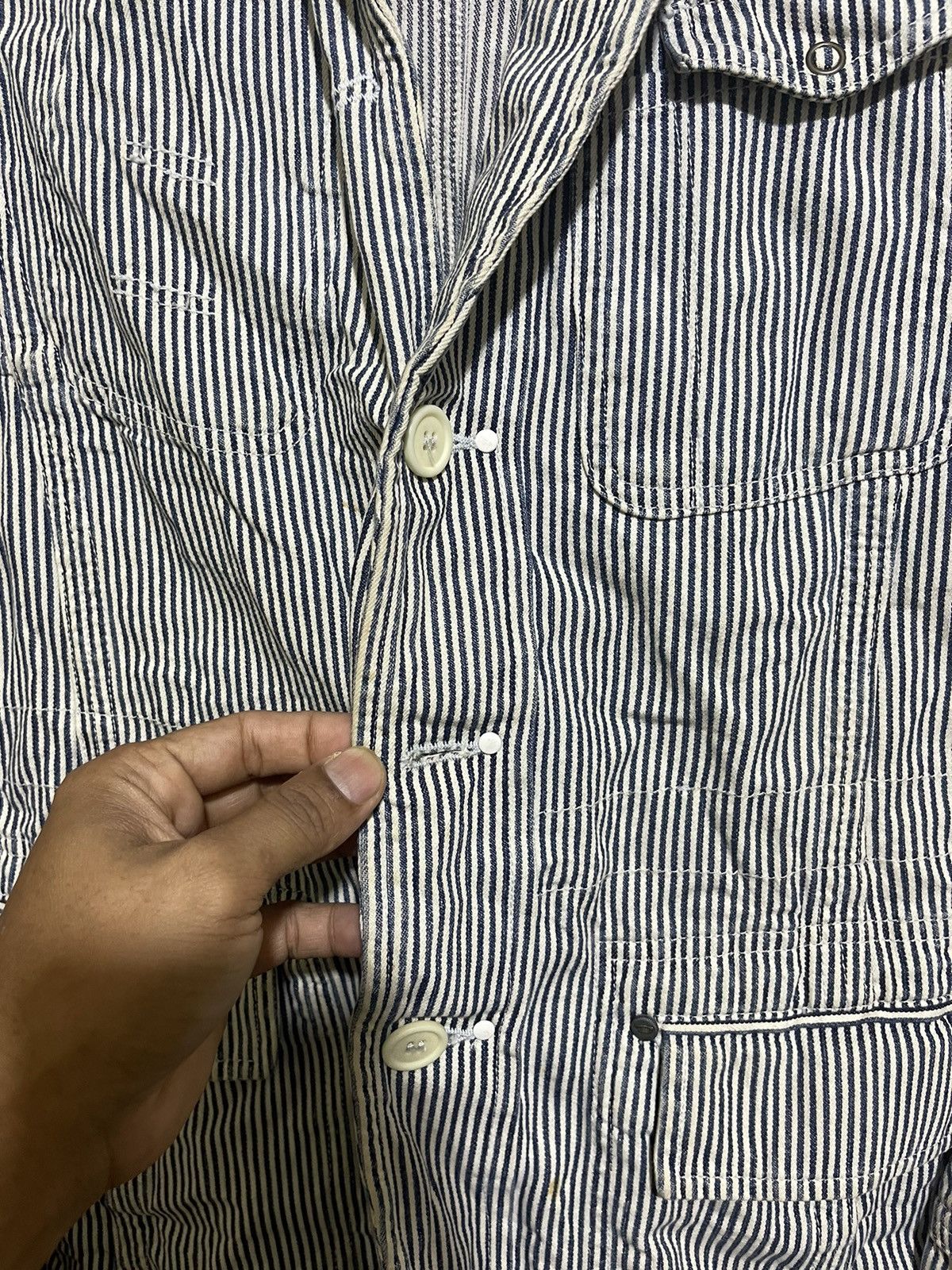 Diesel Diesel hickory stripe jacket Size US S / EU 44-46 / 1 - 6 Thumbnail