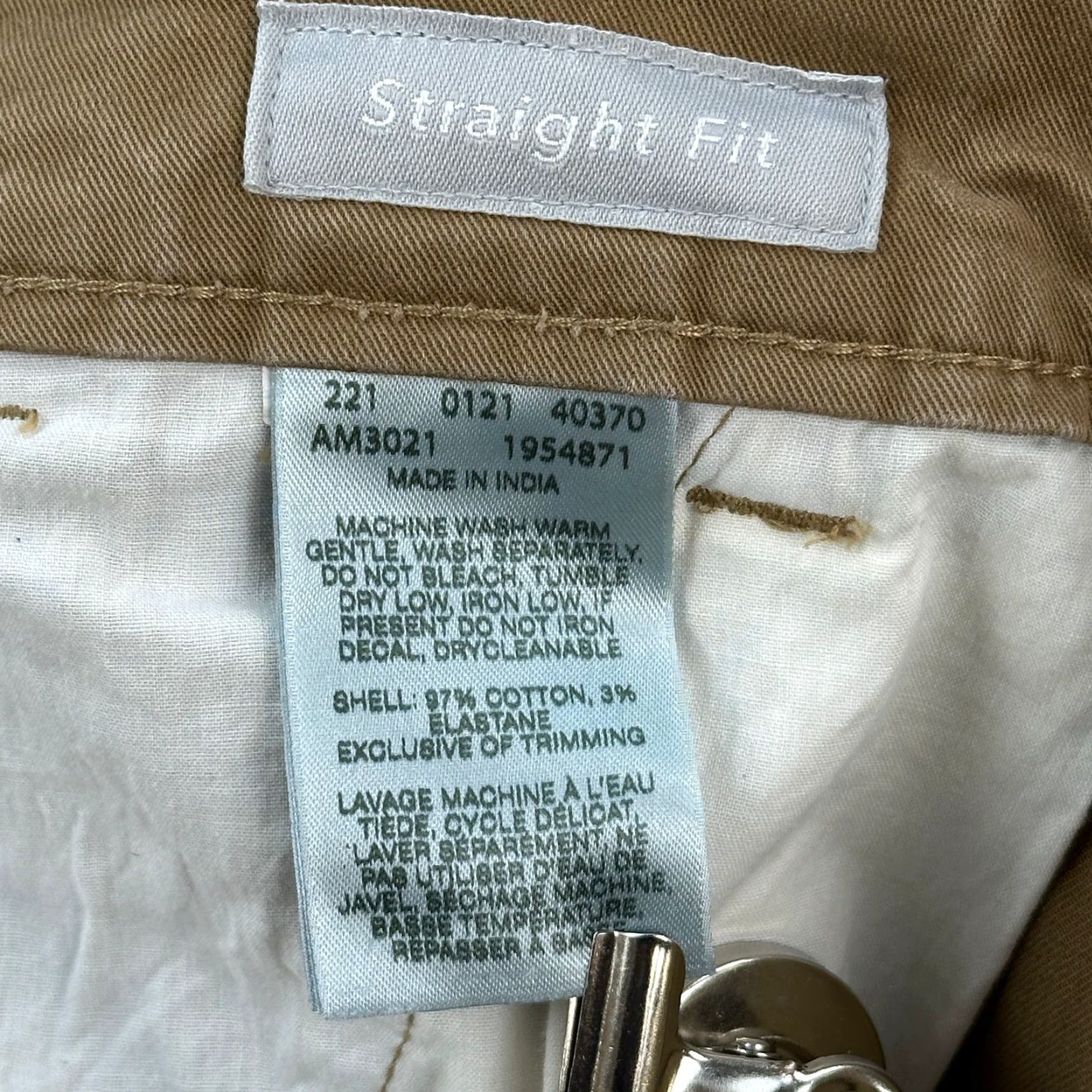 Vintage Columbia Pants Mens Cargo Straight Fit 34x32 Tan Brown Regular 36x31 Stretch Utility Outdoor Casual Workwear Size US 34 / EU 50 - 7 Thumbnail