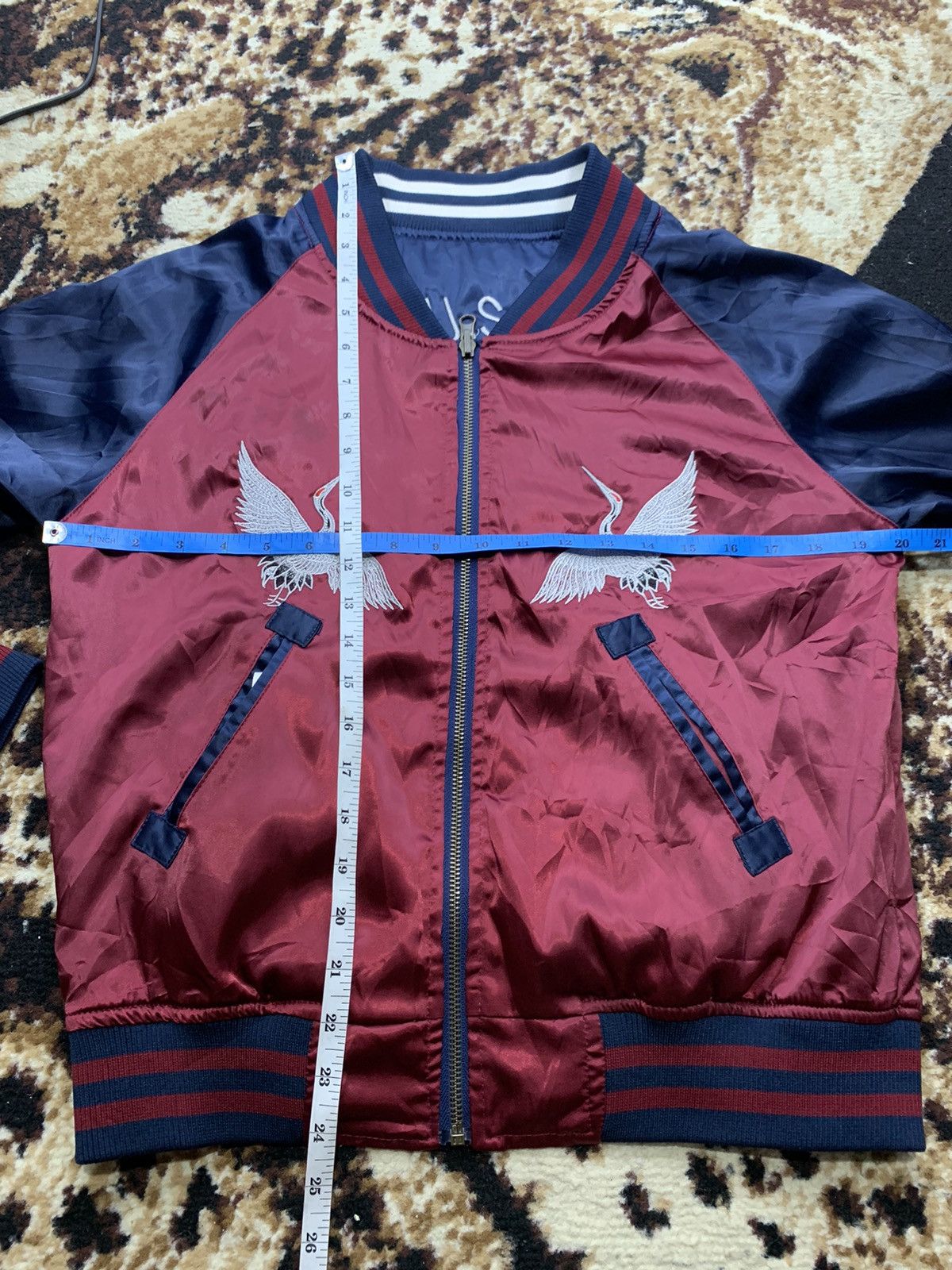 If Six Was Nine × Tailor Toyo × Toyo Enterprises Sukajan U.S.Navy REVERSIBLE SUKAJAN jacket Size US M / EU 48-50 / 2 - 9 Thumbnail