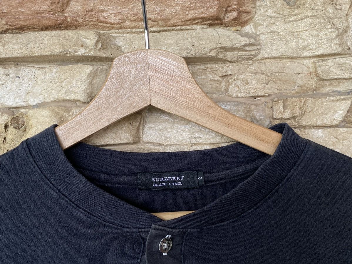 Vintage Vintage Burberry Black Label Button Tees Size US S / EU 44-46 / 1 - 7 Thumbnail