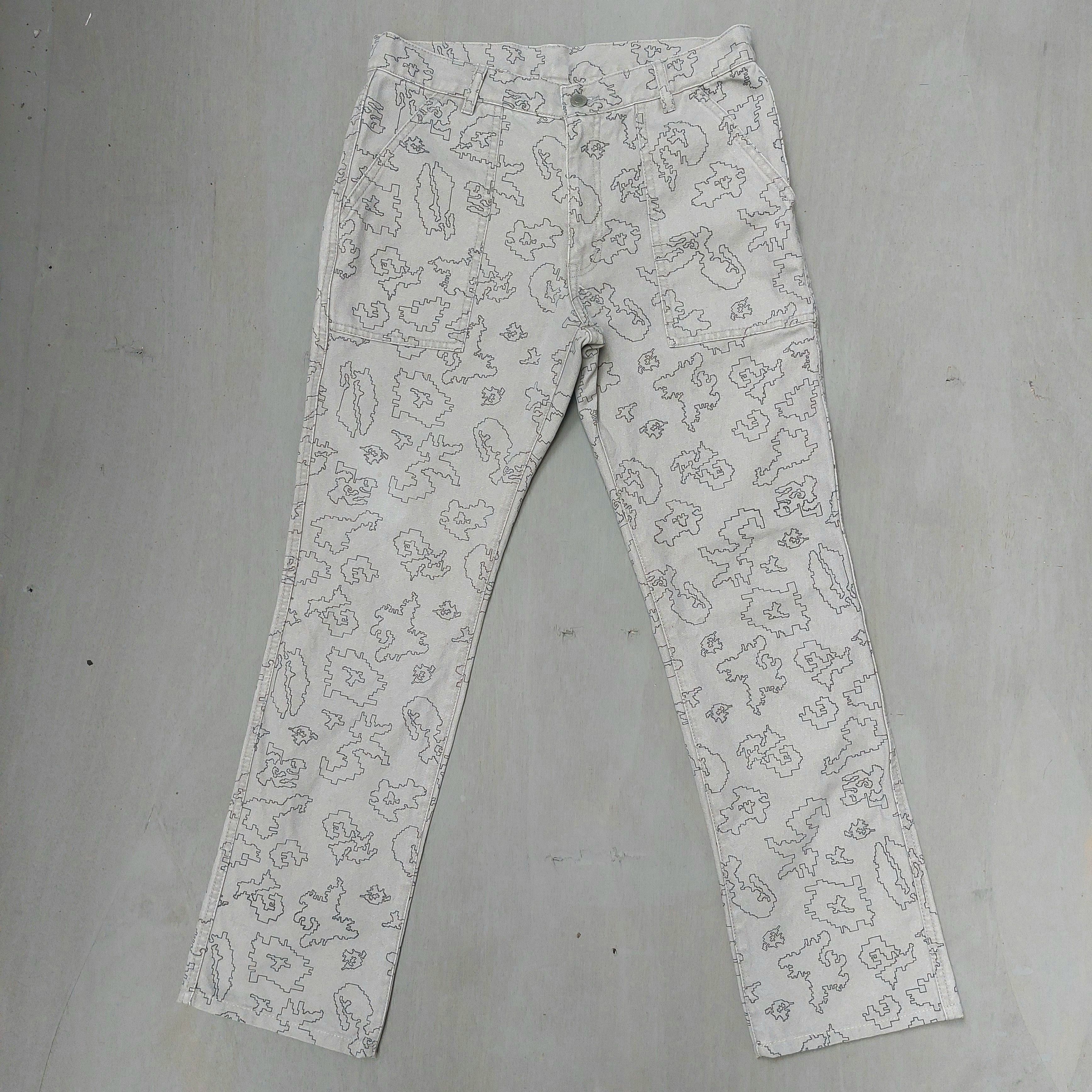 Japanese Brand Right On Digi Camo Pants Size US 31 - 1 Thumbnail