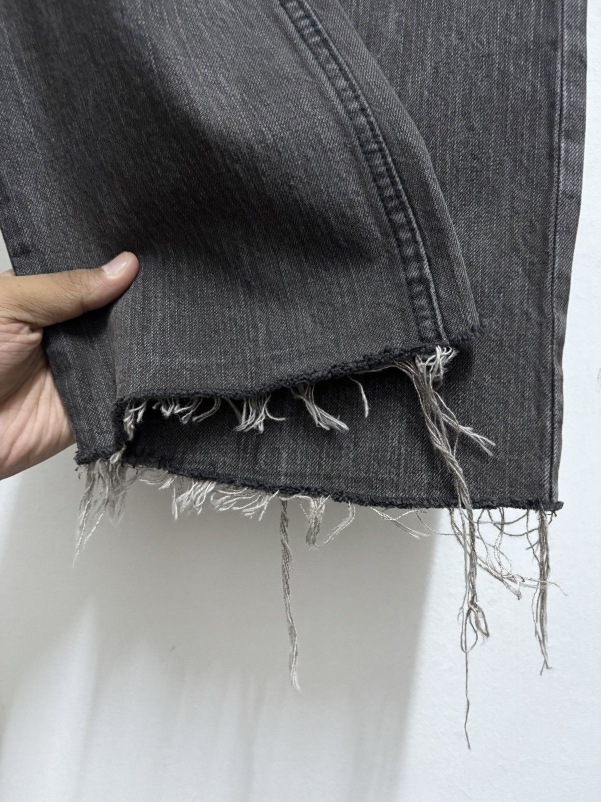 If Six Was Nine 2000’s Roar Japanese Brand / Avant Garde L.G.B Denim Jeans Size US 30 / EU 46 - 9 Thumbnail