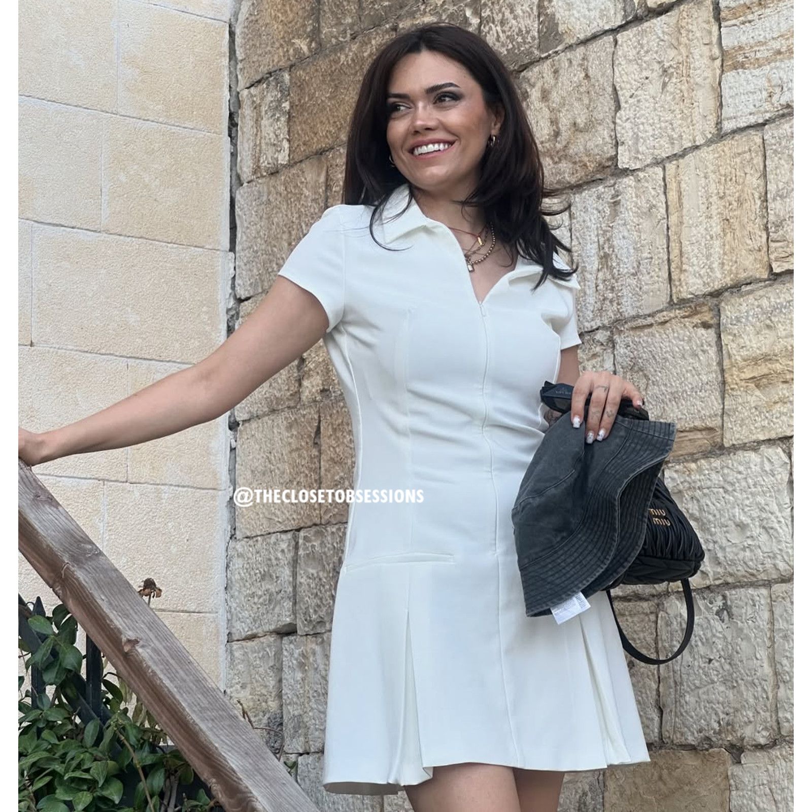 Zara ZARA BLOGGER FAVE!!! Short Dress with Box Pleats NWT Size L / US 10 / IT 46 - 17 Thumbnail