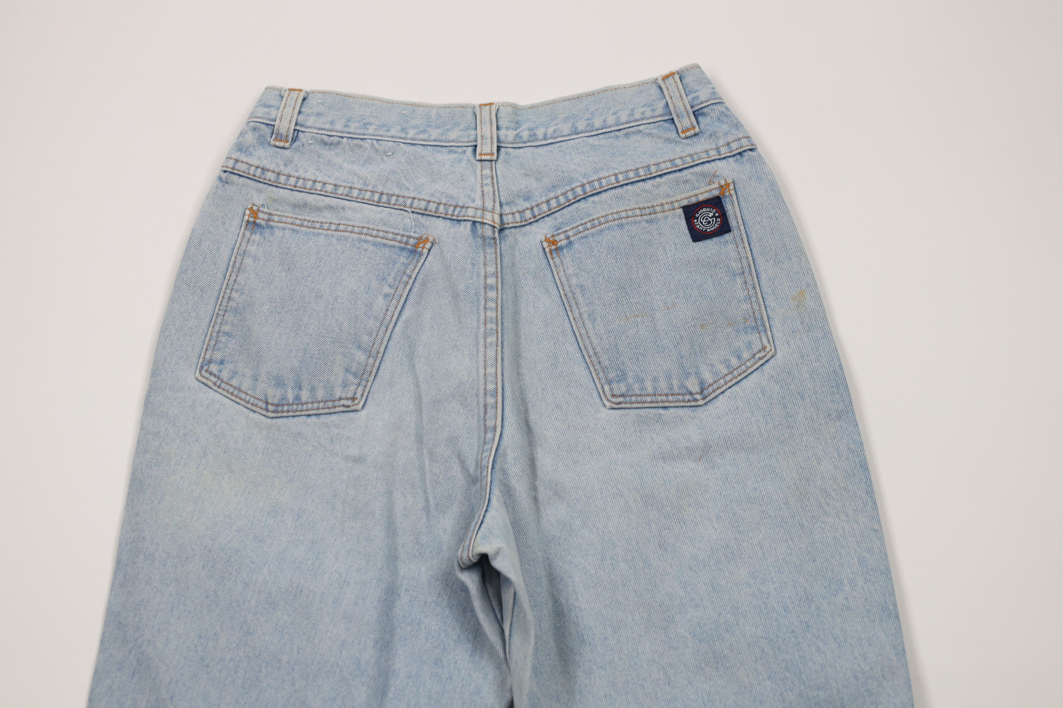 Vintage Vintage 80s 90s Streetwear Tapered Leg Denim Jeans Blue Size 32" / US 10 / IT 46 - 12 Thumbnail
