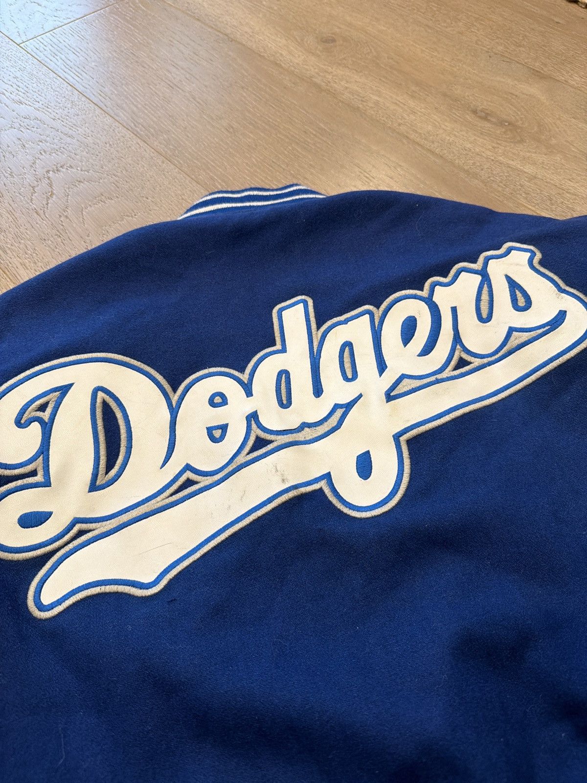 Jeff Hamilton Vintage JH Los Angeles Dodgers Reversible Letterman Jacket Size US L / EU 52-54 / 3 - 2 Thumbnail