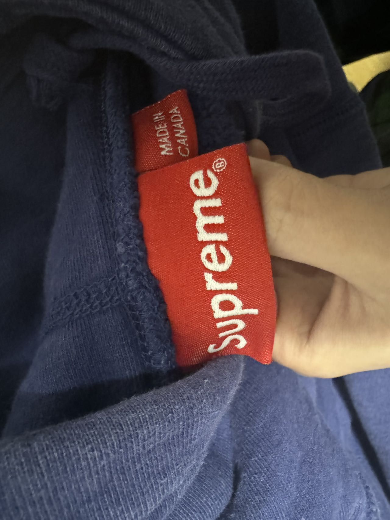 Supreme supreme bogo washed navy Size US M / EU 48-50 / 2 - 3 Thumbnail