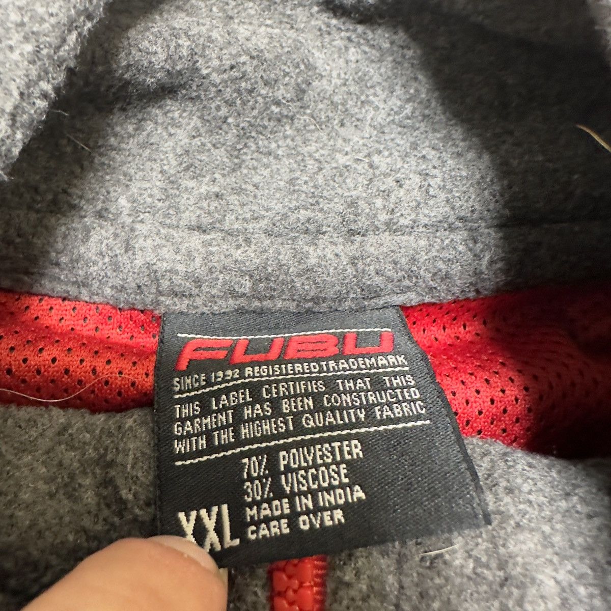 Fubu × Vintage Vintage FUBU fleece sweatshirt Size US XXL / EU 58 / 5 - 4 Thumbnail