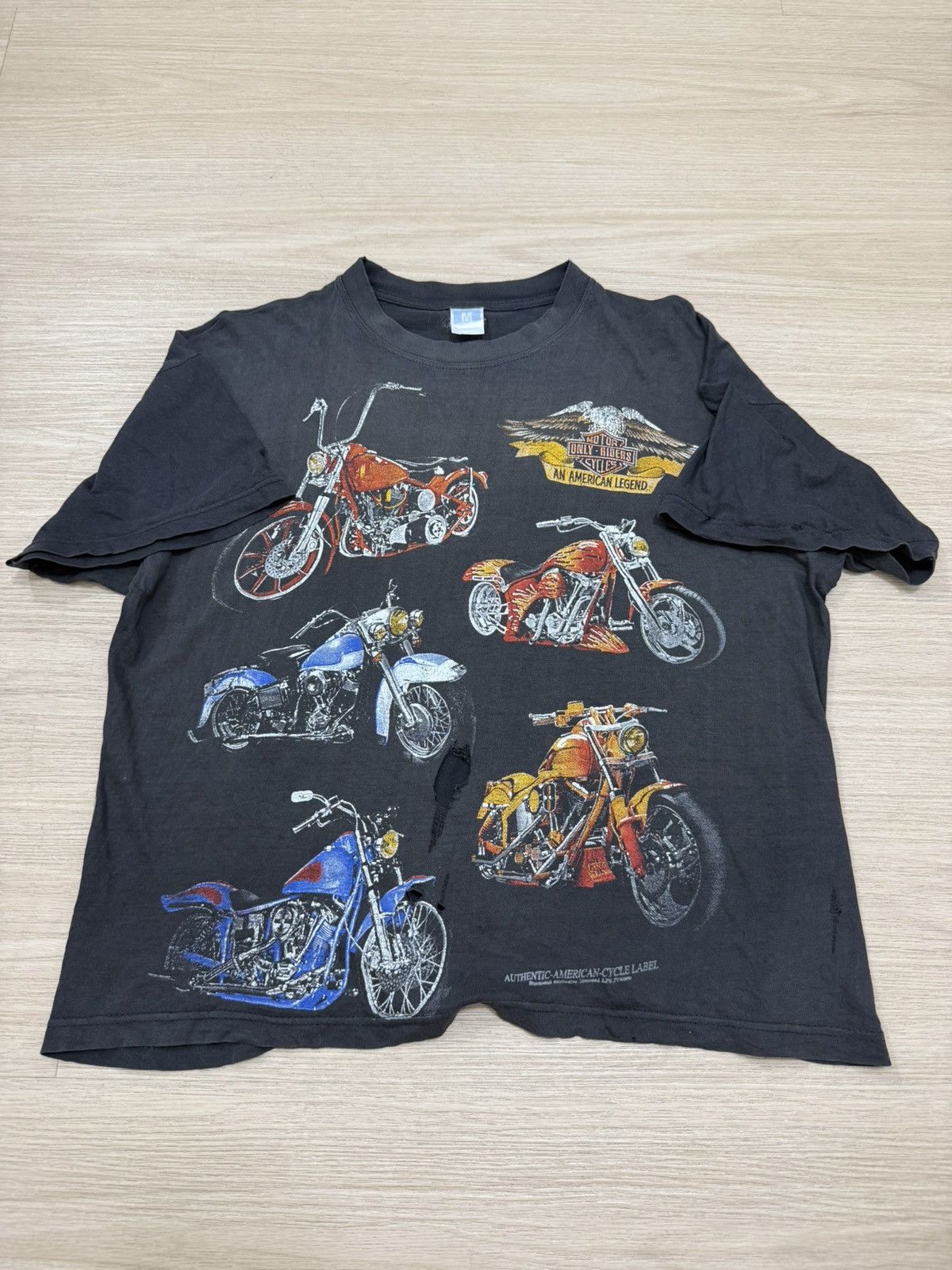 Other Vintage 90s harley davidson tee Size US M / EU 48-50 / 2 - 7 Thumbnail