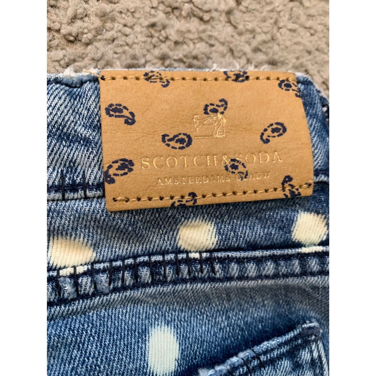 Scotch & Soda SCOTCH AND SODA GIRLS DISTRESSED BOY FRIEND FIT JEANS Size 24" / US 00 / IT 34 - 16 Thumbnail