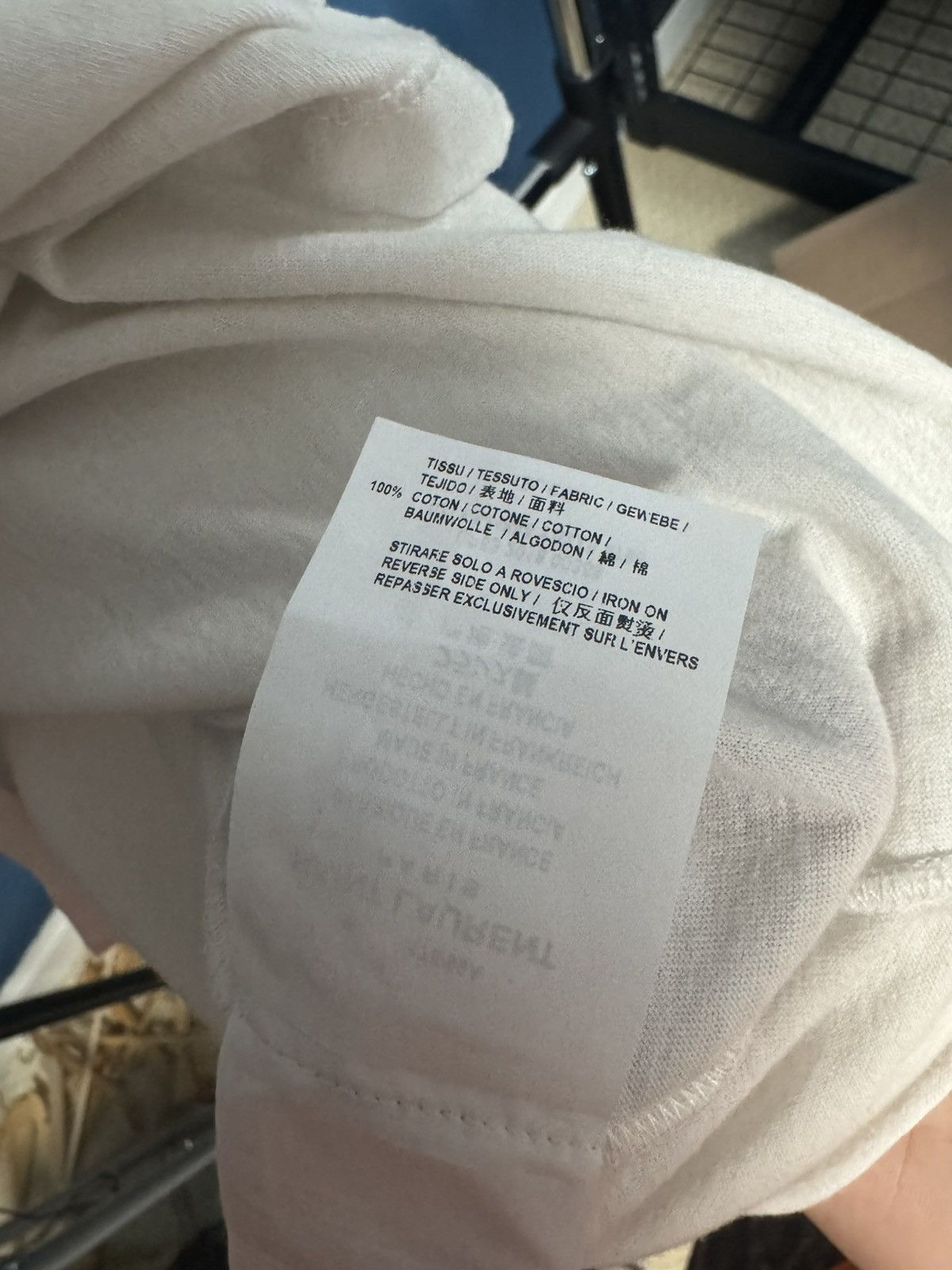 Saint Laurent Paris Saint Laurent tee Size US M / EU 48-50 / 2 - 8 Thumbnail