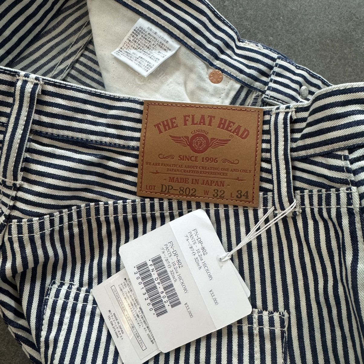 The Flat Head Nwt the flat head jeans Size US 32 / EU 48 - 3 Thumbnail