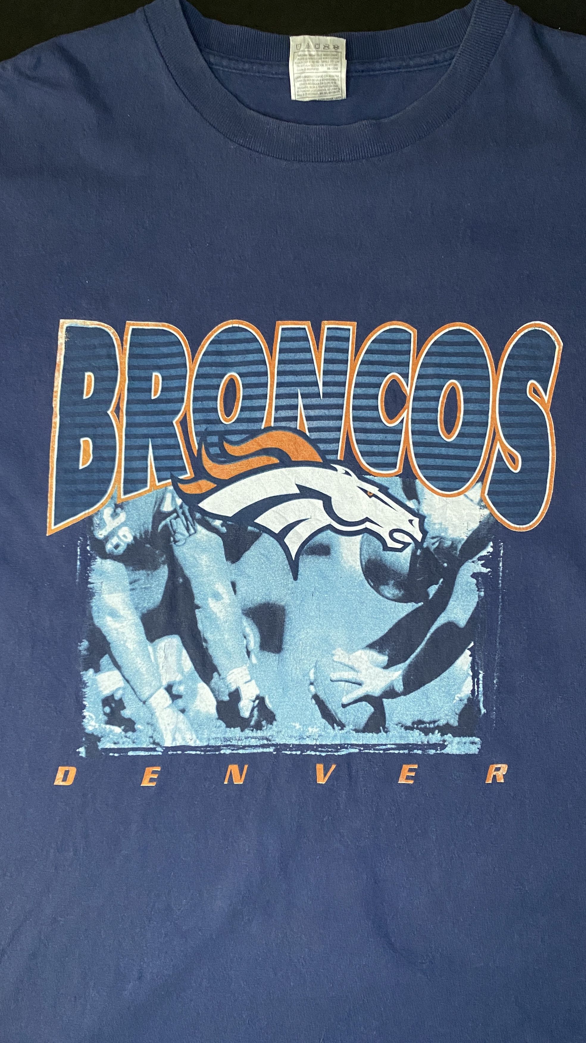 Vintage Vintage 90s Denver Broncos Gridiron Action T-Shirt Size US L / EU 52-54 / 3 - 2 Thumbnail