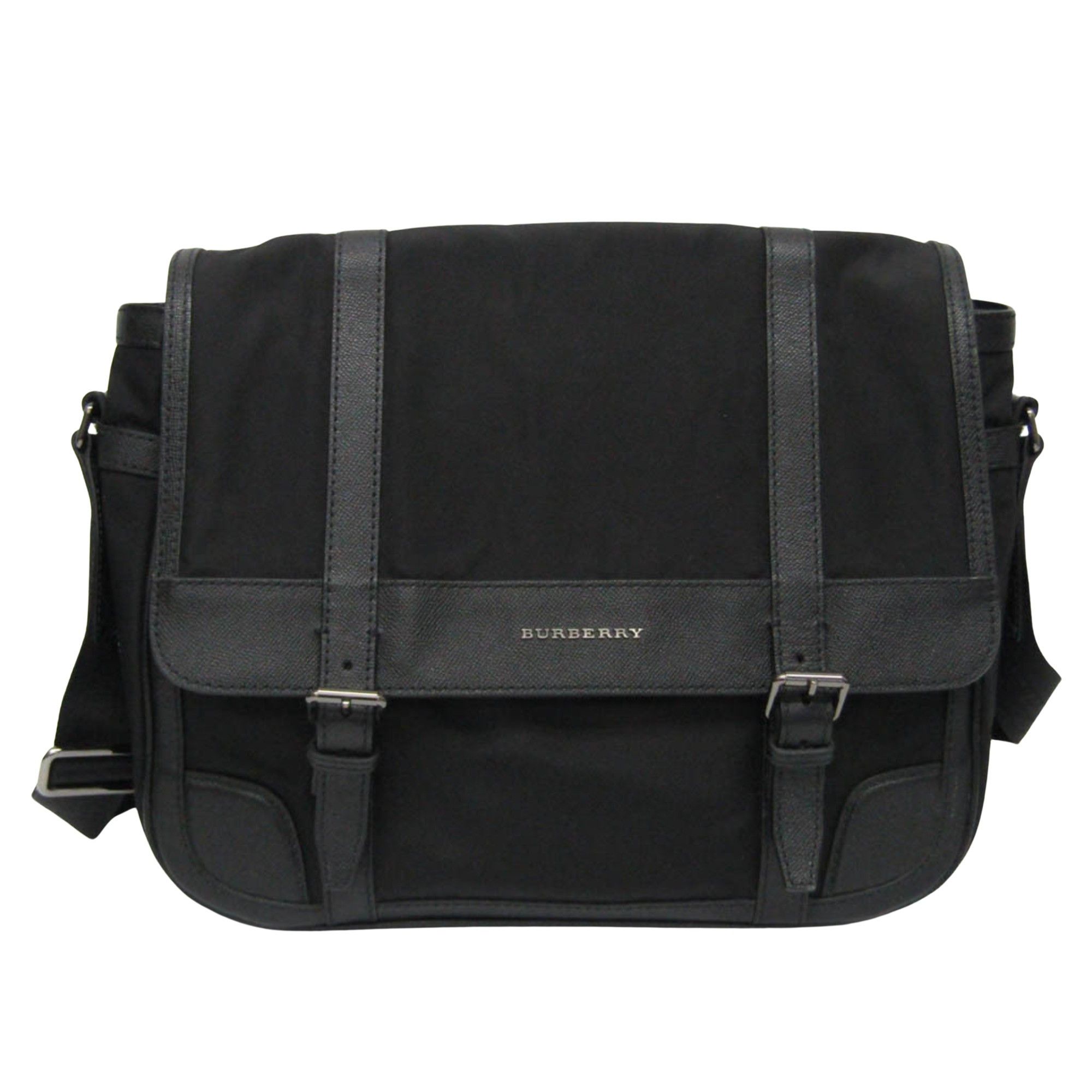 Burberry Black Leather Shopper Bag (Pre-Owned) Size ONE SIZE - 1 Thumbnail