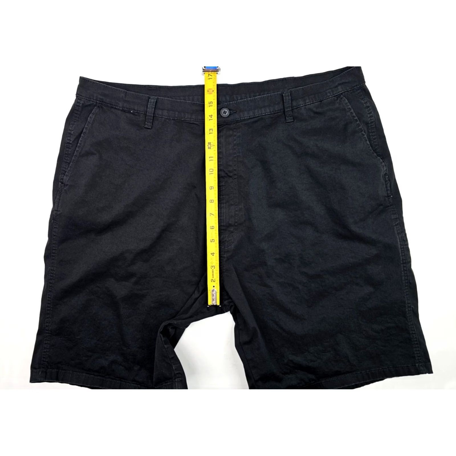 Wrangler Wrangler Black Denim Shorts Men 42 High Rise Relaxed Fit 10 in Inseam Size US 42 / EU 58 - 4 Thumbnail