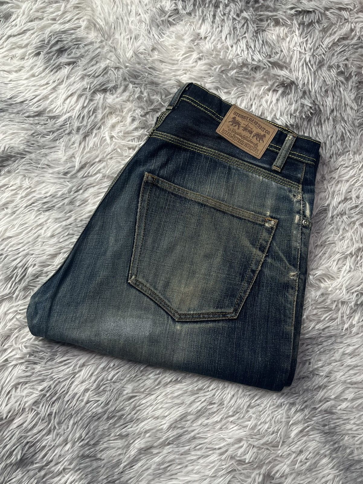 Stussy Vintage Stussy Rough and Rugged Denim Size US 34 / EU 50 - 1 Thumbnail