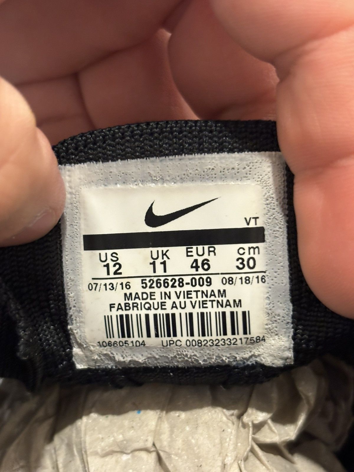 Nike Nike Flyknit Racer Triple Black Size US 12 / EU 45 - 5 Thumbnail
