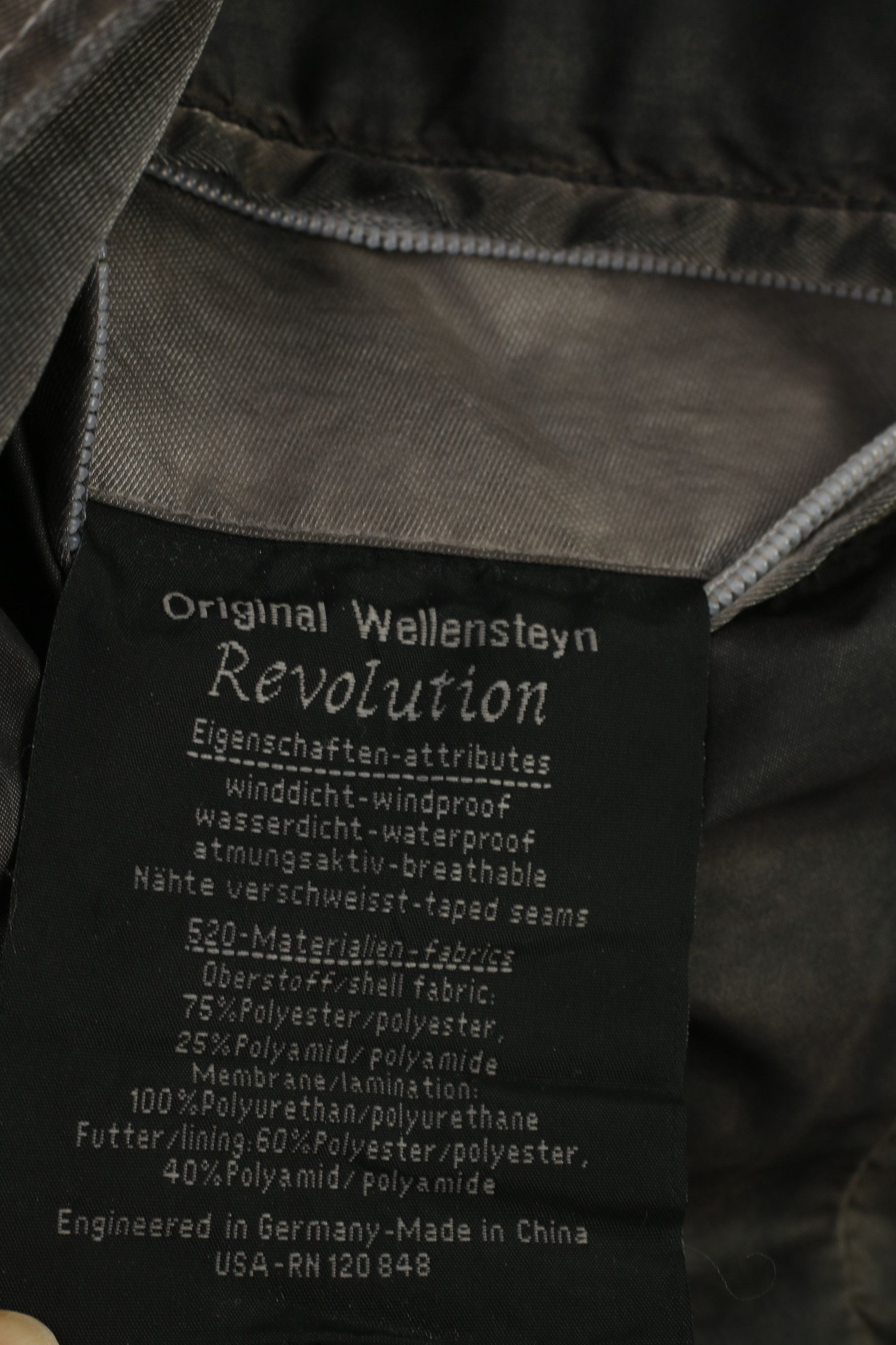 Wellensteyn Wellensteyn Woman M Jacket Grey Shiny Detachable 1349 Size M / US 6-8 / IT 42-44 - 6 Thumbnail