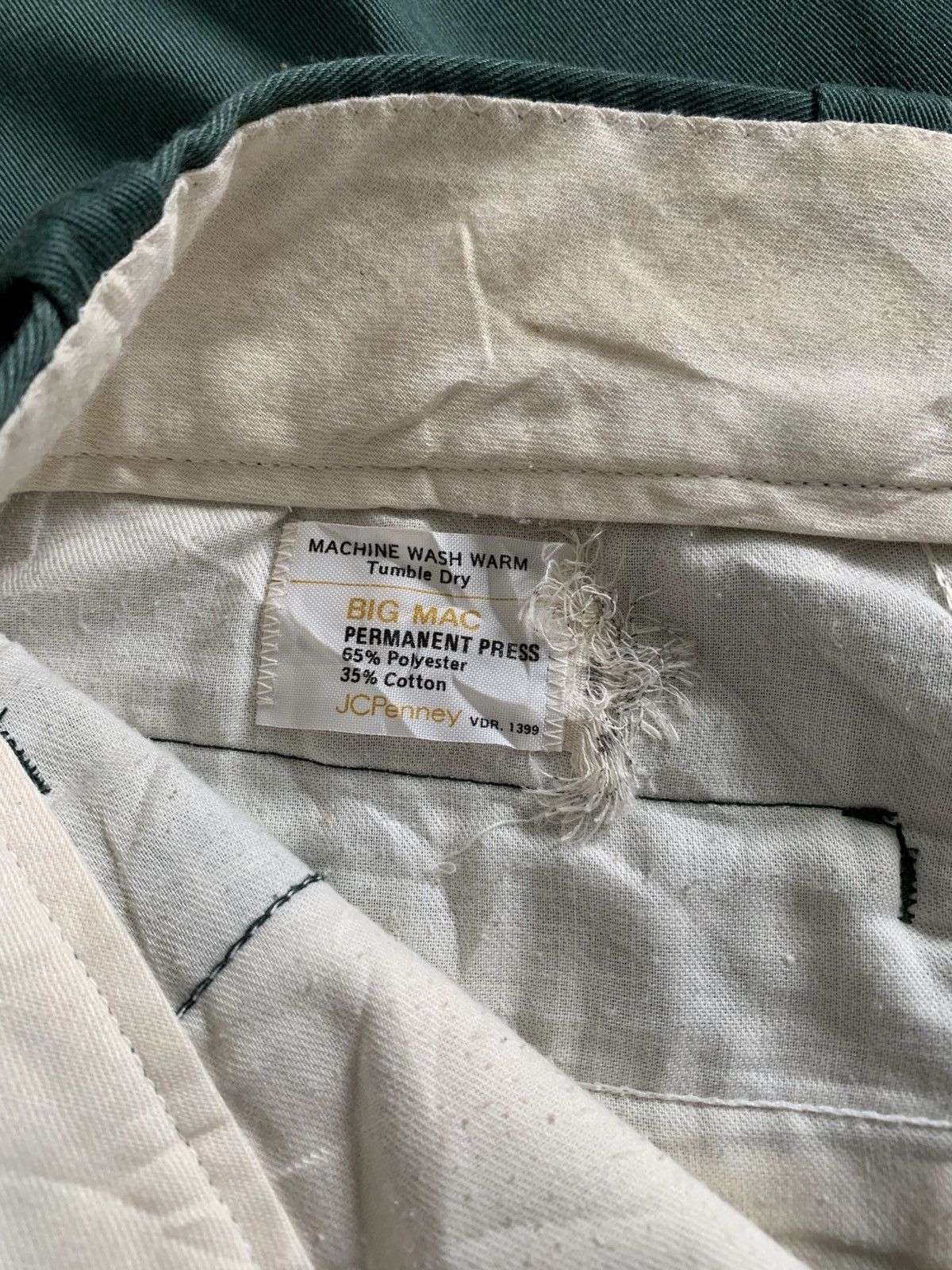 Big Mac Vintage 60s Big Mac JCPenney Lightweight Workpants Size US 33 - 5 Thumbnail
