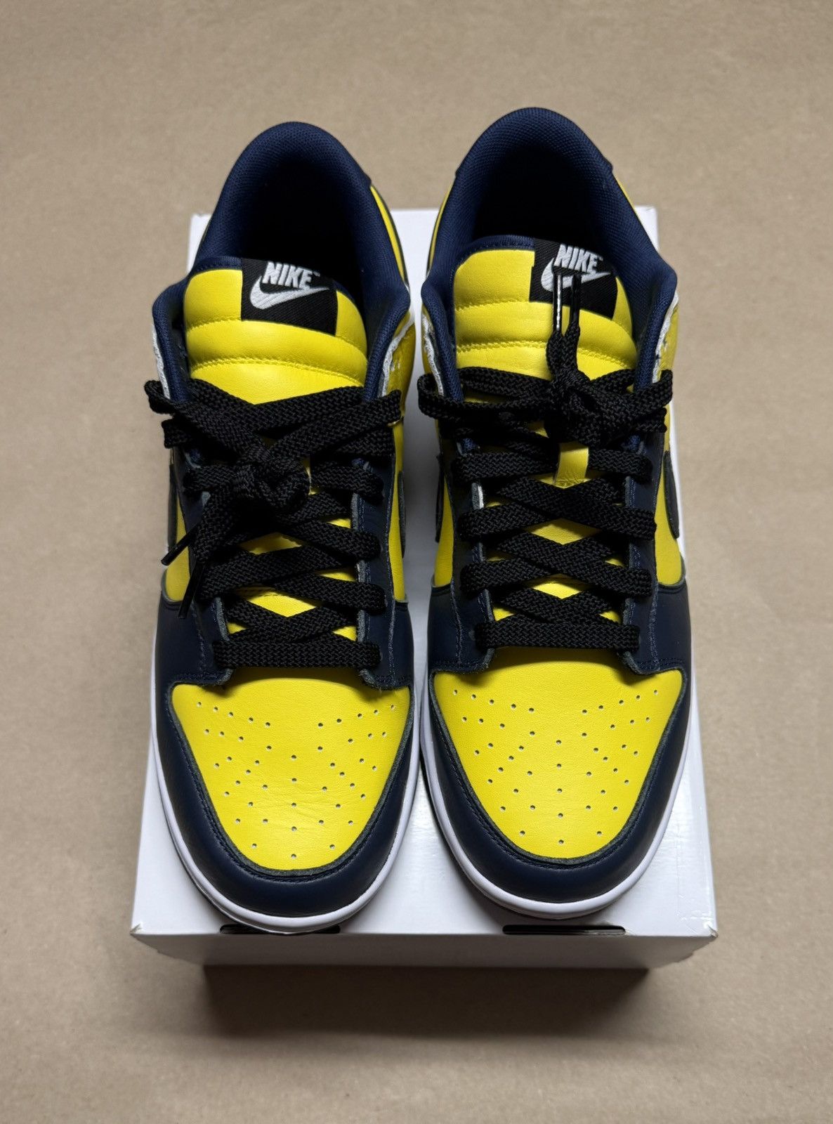 Nike Nike Dunk Low By You Michigan SB men’s size 11.5 shoes Rare! Size US 11.5 / EU 44-45 - 3 Thumbnail