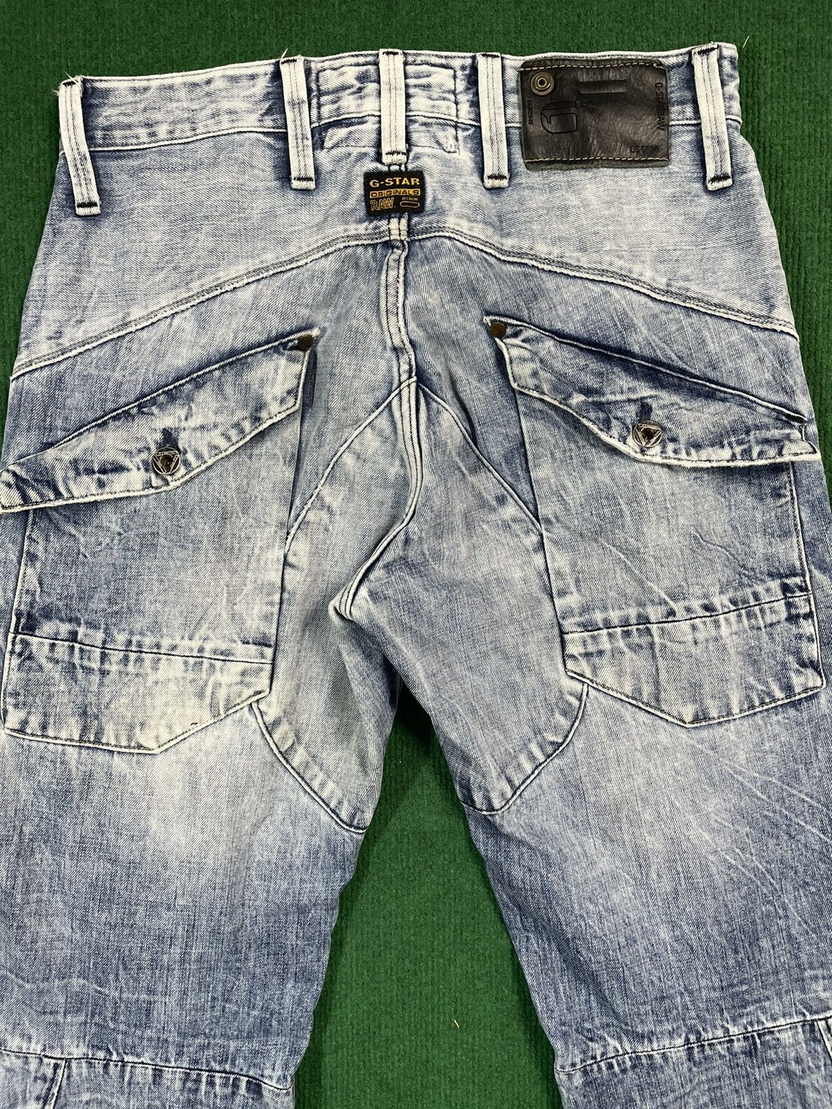 G-Star × If Six Was Nine × Japanese Brand G Star Raw Denim Distressed Look Jeans Size US 31 - 8 Thumbnail