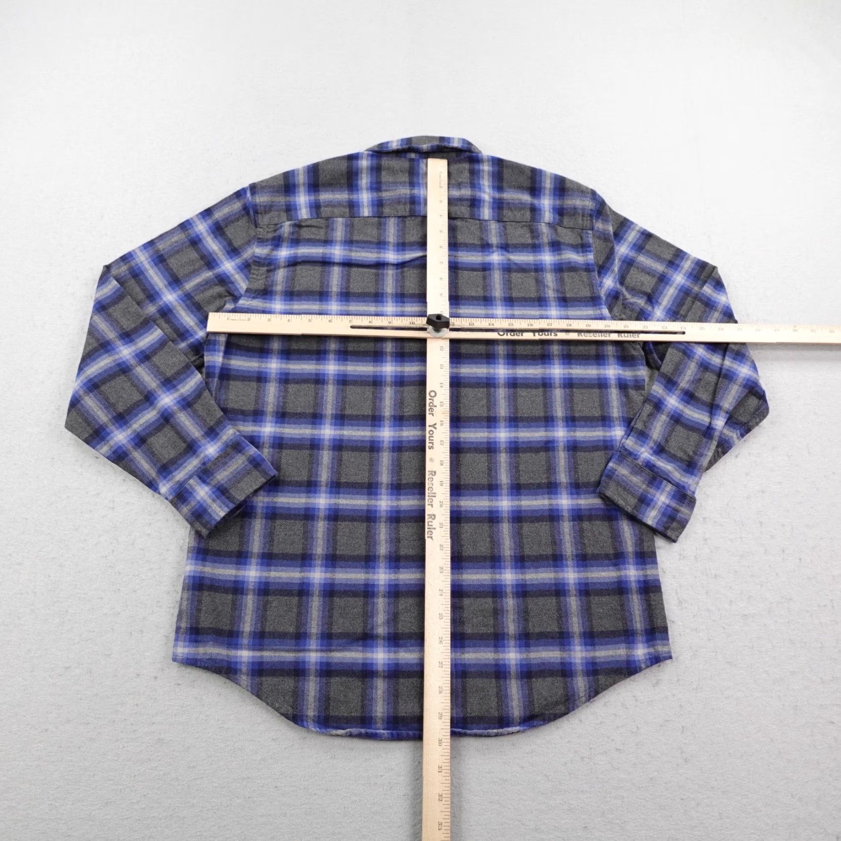 Pendleton Pendleton Shirt Mens Medium Blue Plaid Mason Flannel Button-Down Outdoors Size US M / EU 48-50 / 2 - 5 Thumbnail