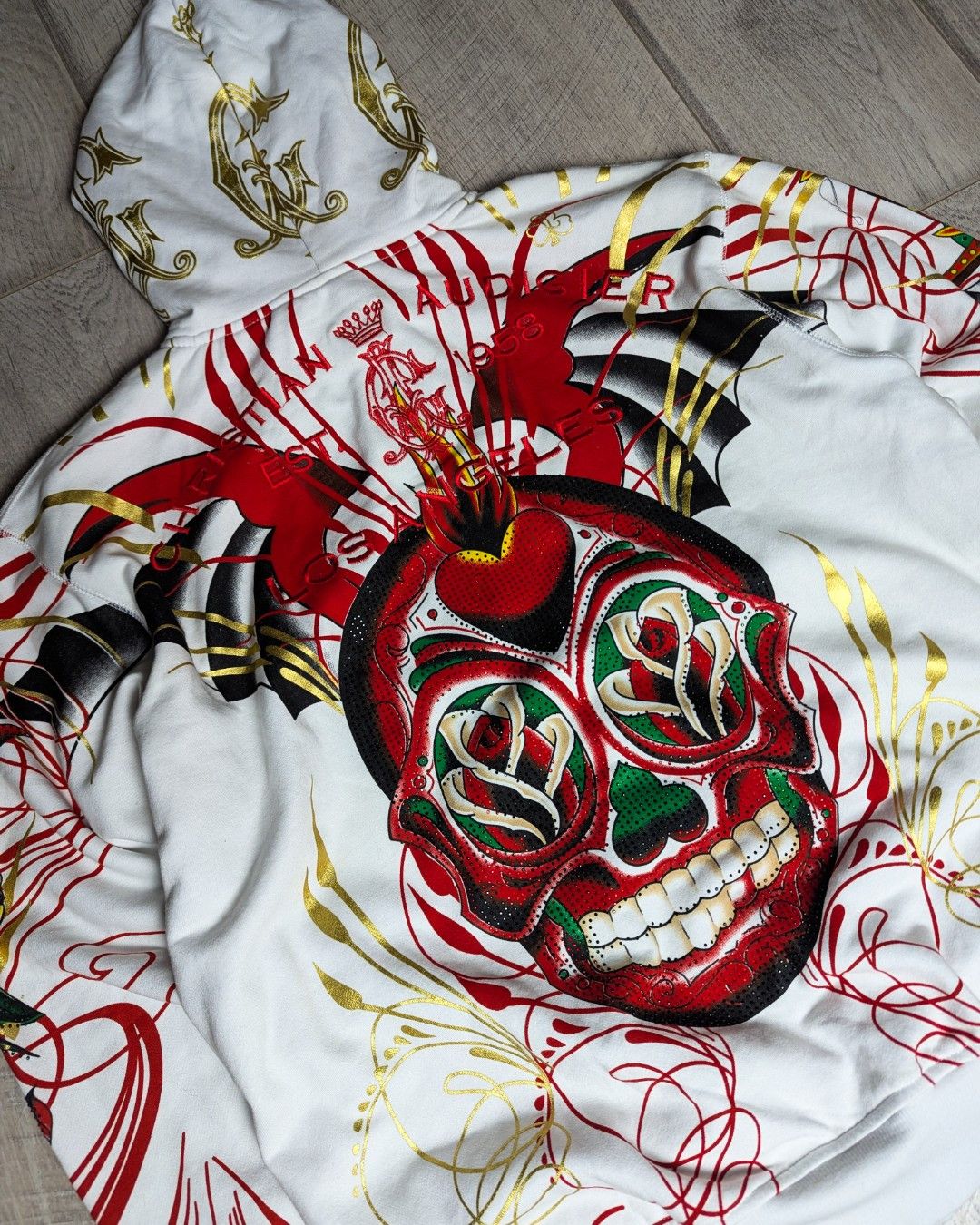 Christian Audigier NEW CHRISTIAN AUDIGIER zip-up by Ed Hardy Size US XL / EU 56 / 4 - 1 Thumbnail