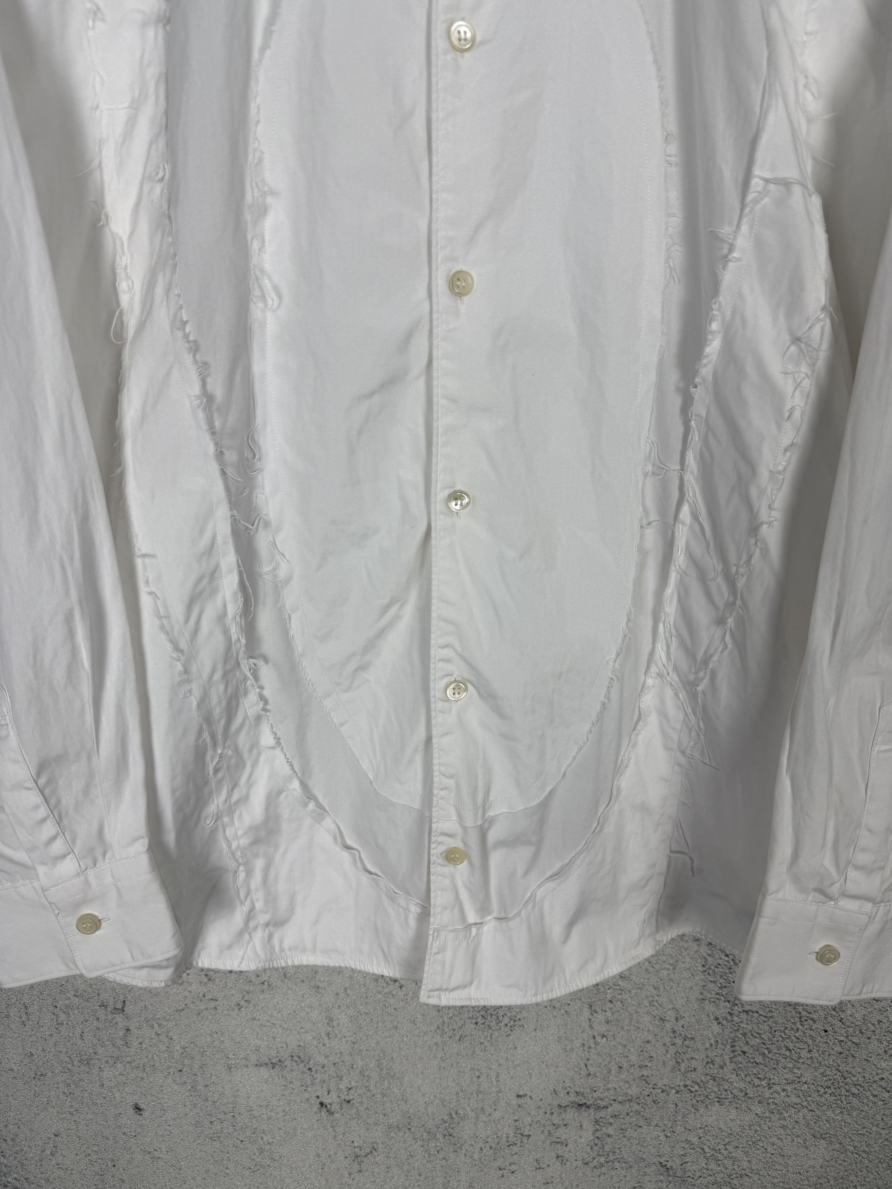 Comme des Garcons Comme Des Garcons Deconstructed Stitch Button Up Shirt Size US L / EU 52-54 / 3 - 10 Thumbnail