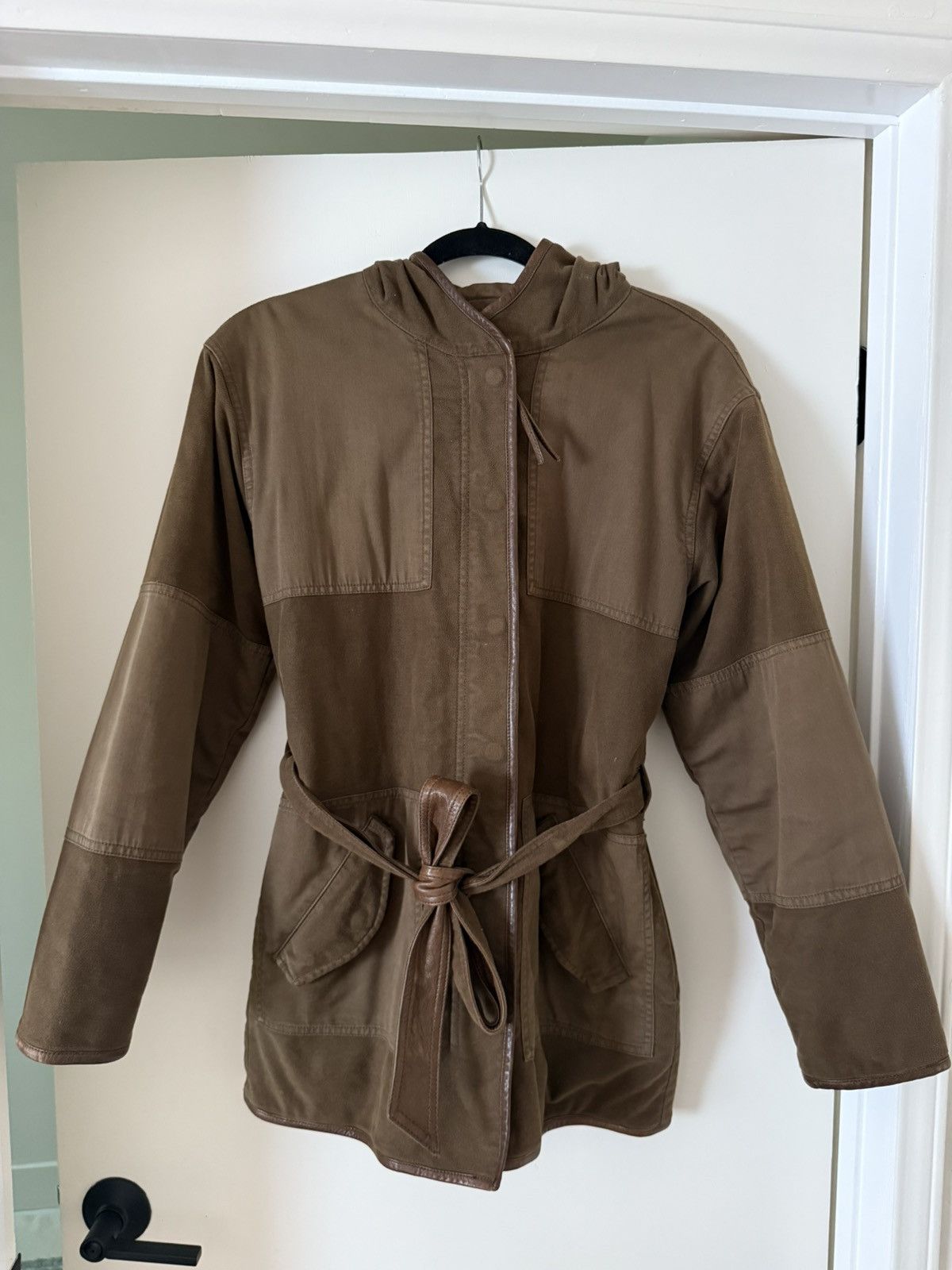 Current/Elliot Current Elliot Utility Jacket Hooded Parka Size XS / US 0-2 / IT 36-38 - 2 Thumbnail