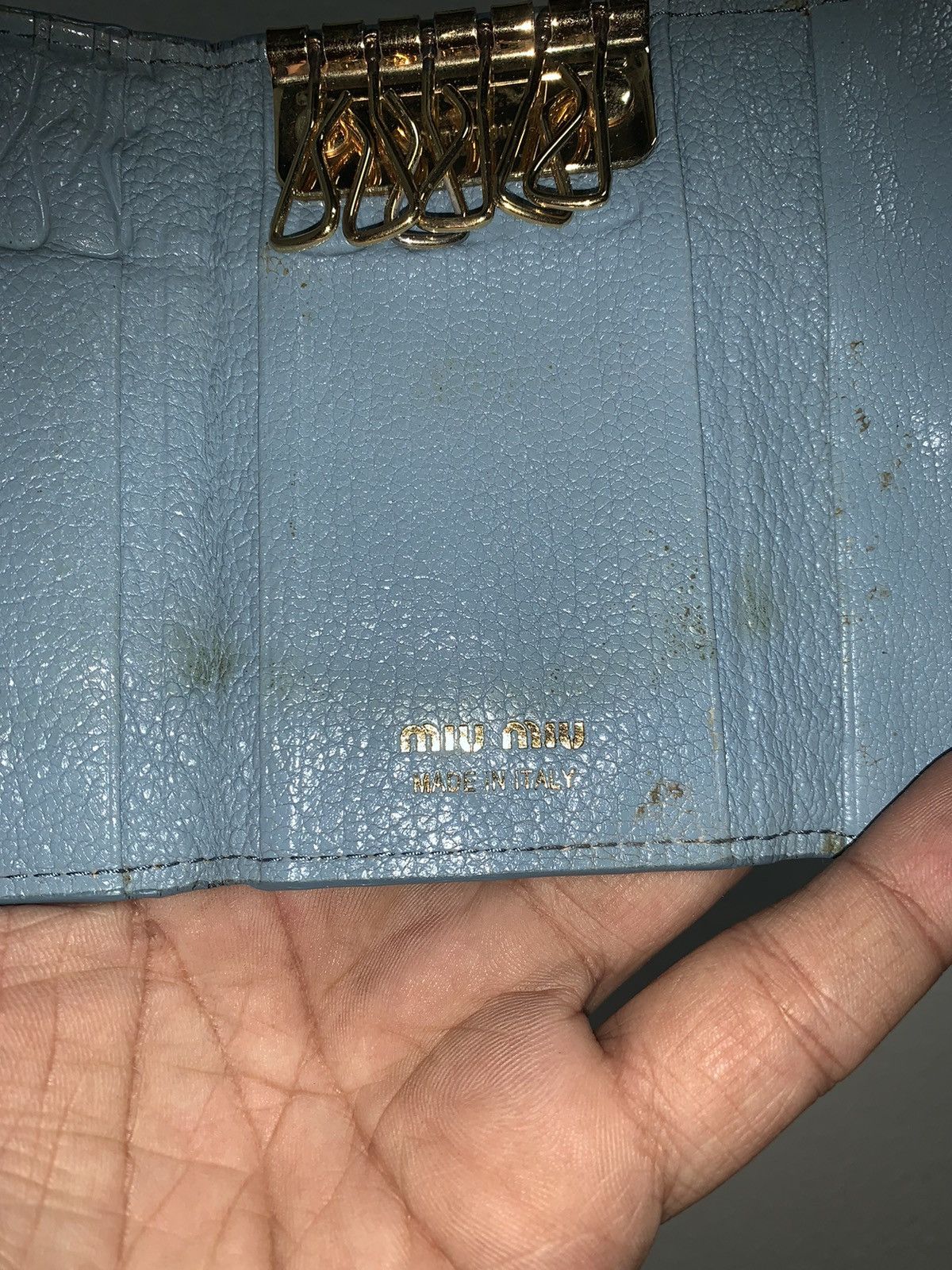 Miu Miu Miu Miu key Holder Wallet Size ONE SIZE - 6 Thumbnail
